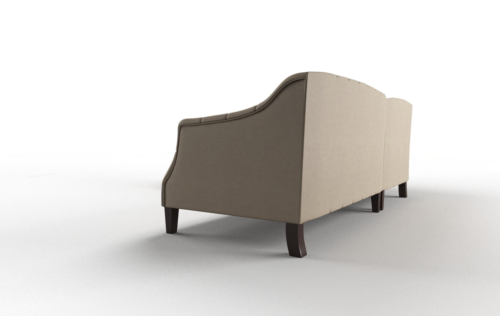 Shiraz Rocket Cappuccino Sectional espresso legs 4