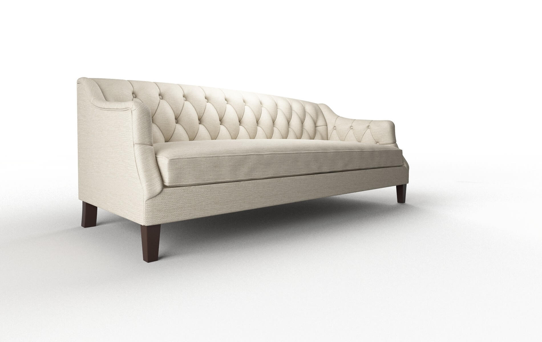 Shiraz Rocket Dove Sofa espresso legs 2
