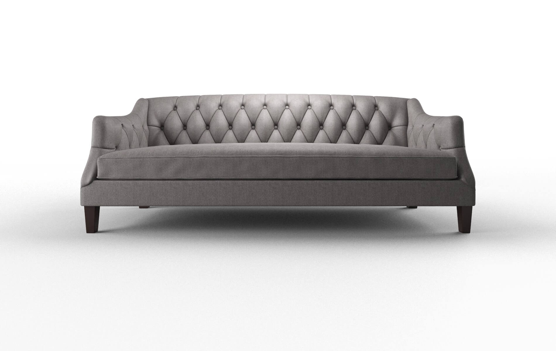 Shiraz Sasha Granite Sofa espresso legs 1