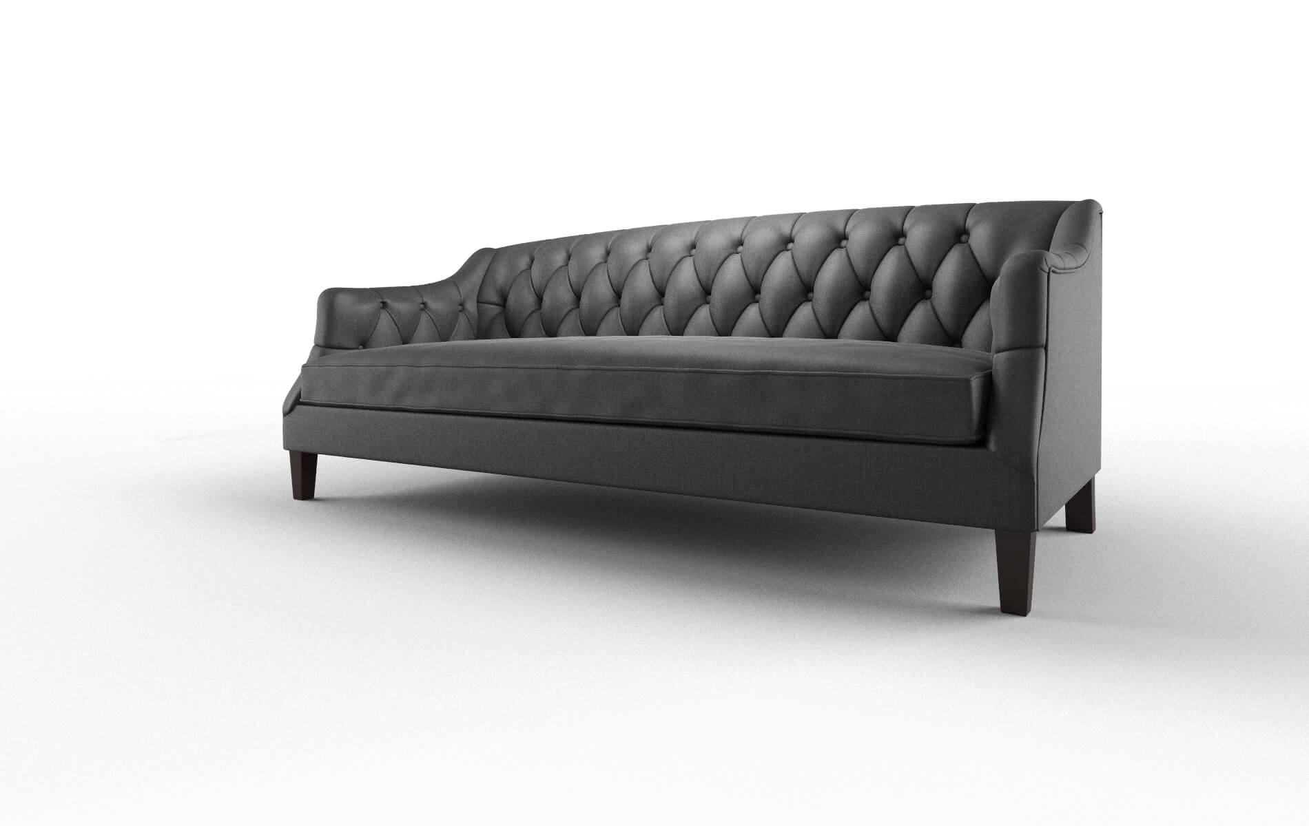 Shiraz Sosoftness 54 Sofa espresso legs 4