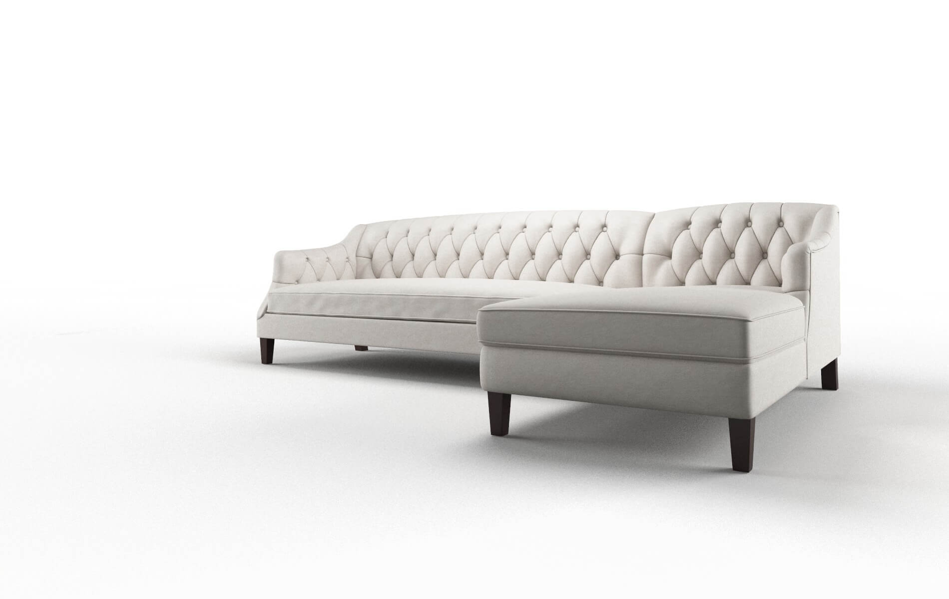 Shiraz Suave Dove Panel espresso legs 4