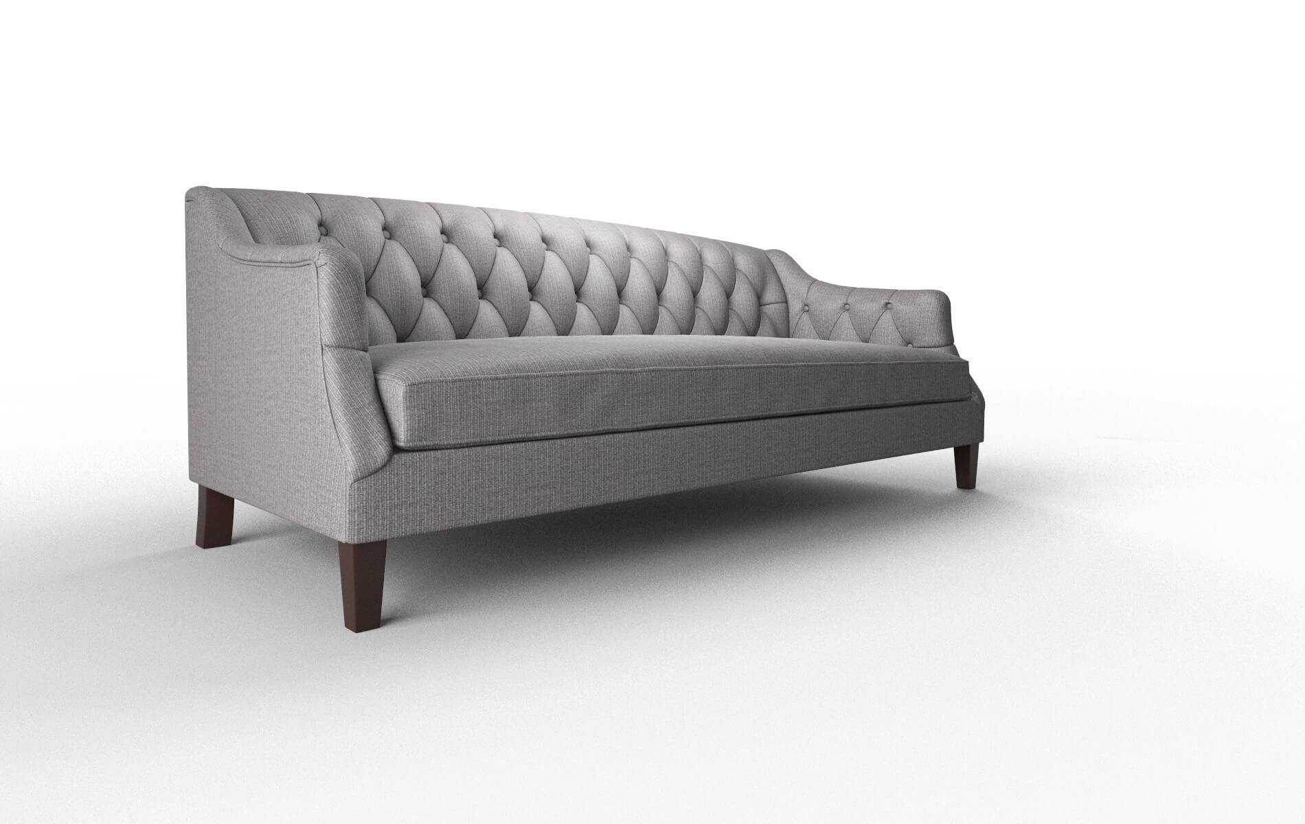 Shiraz Terrain Oatmeal Sofa espresso legs 2