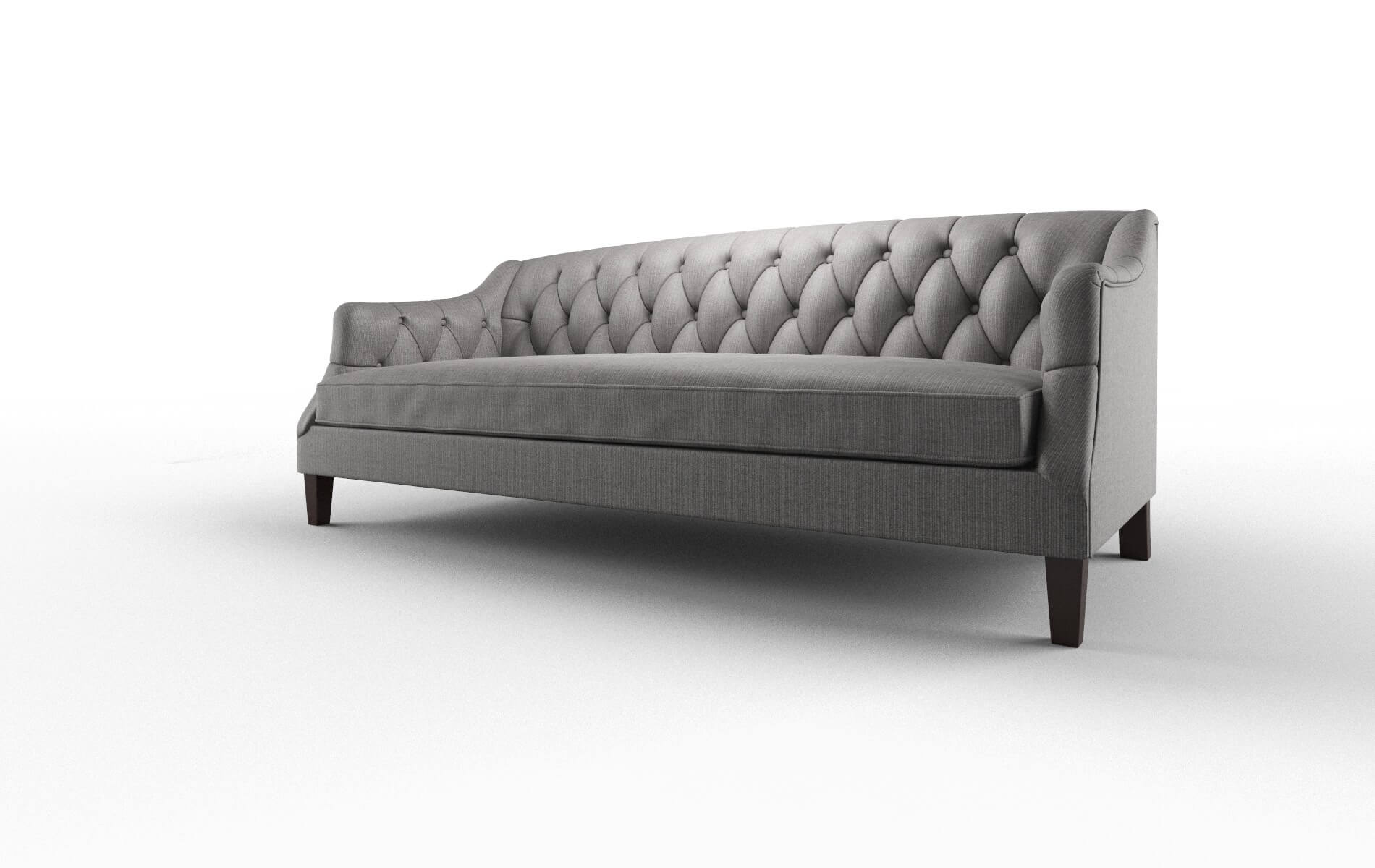 Shiraz Terrain Oatmeal Sofa espresso legs 4