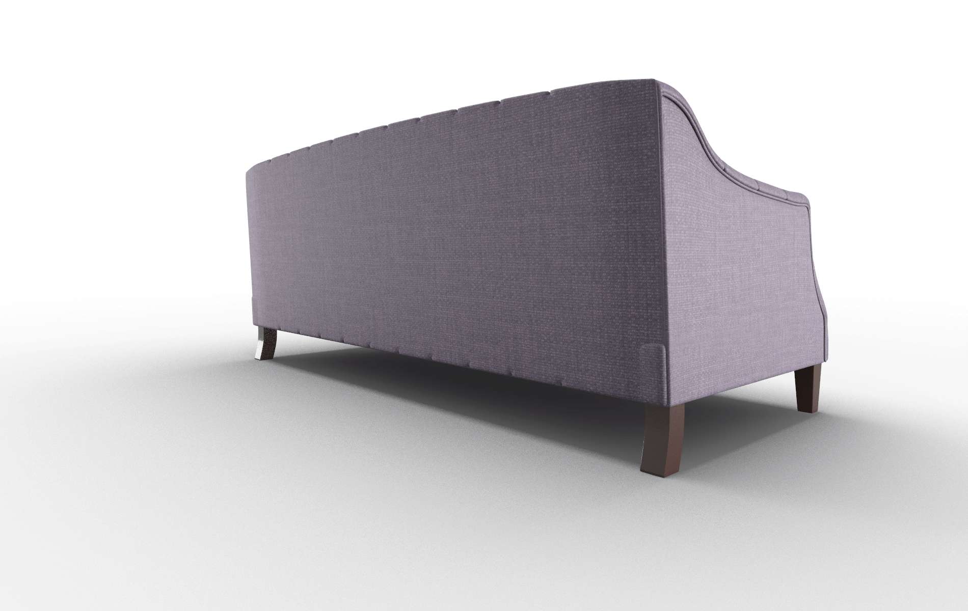 Shiraz Tess Blackberry Sofa espresso legs 5