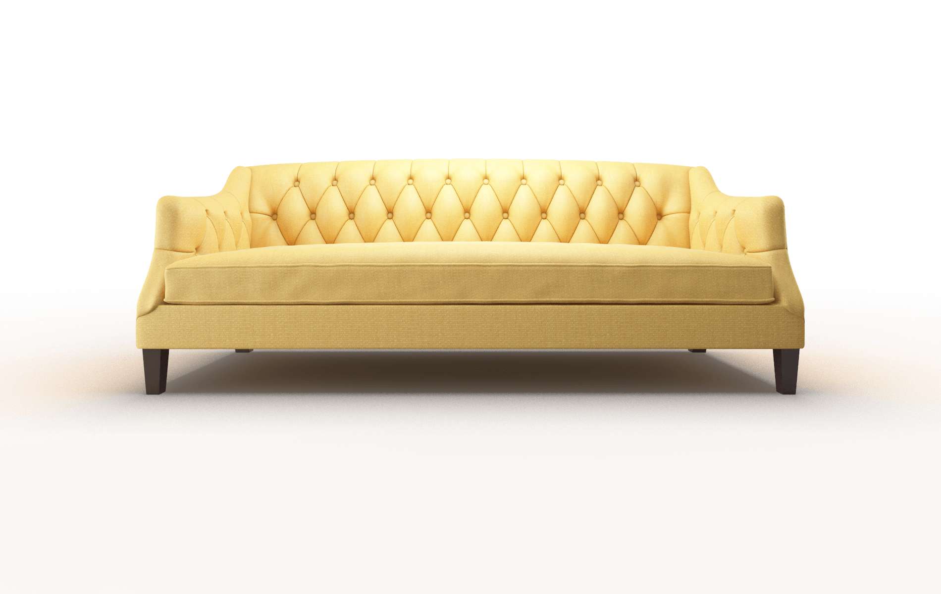 Shiraz Tess turmeric Sofa Espresso Legs  1