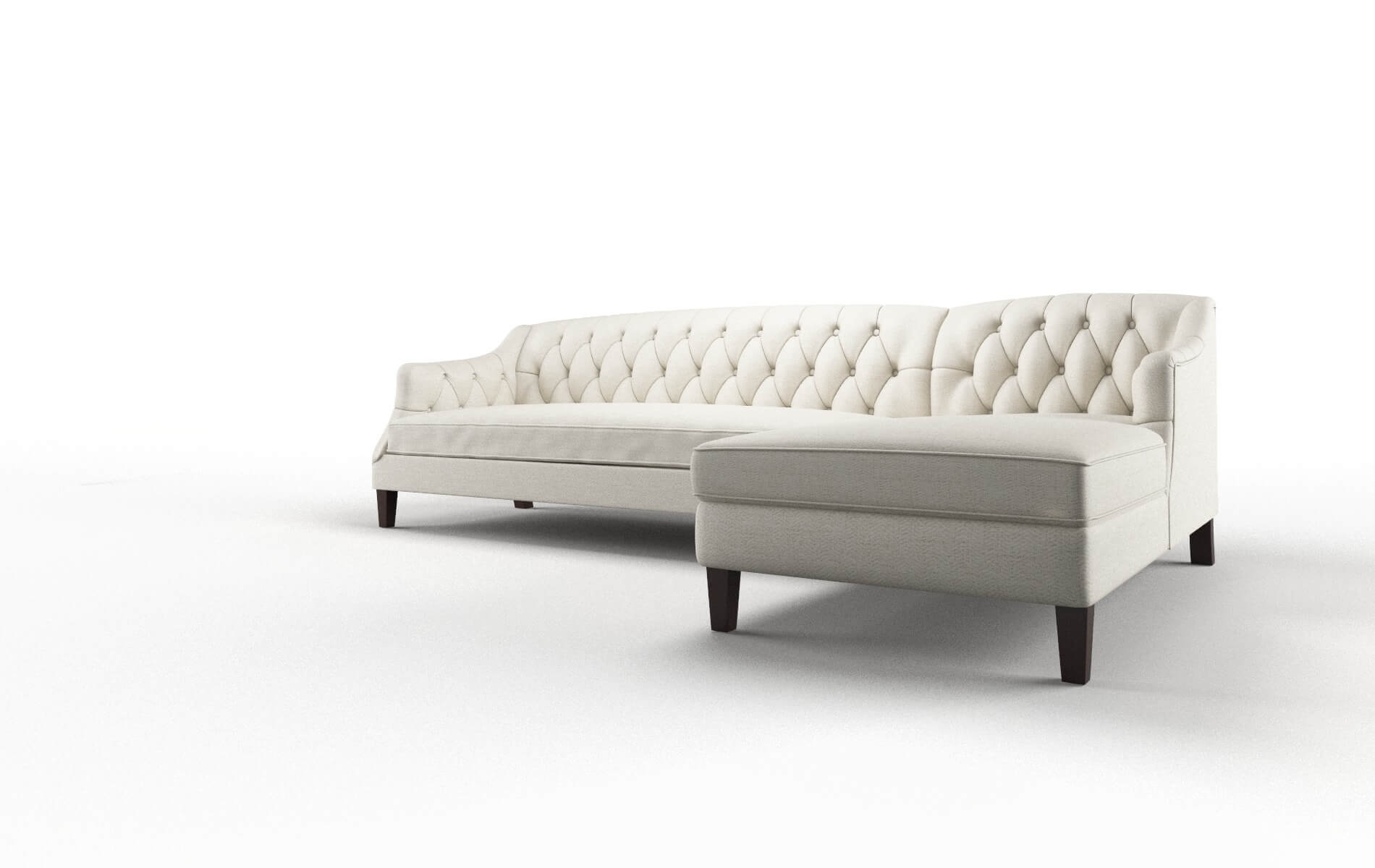 Shiraz Venus Cream Panel espresso legs 4