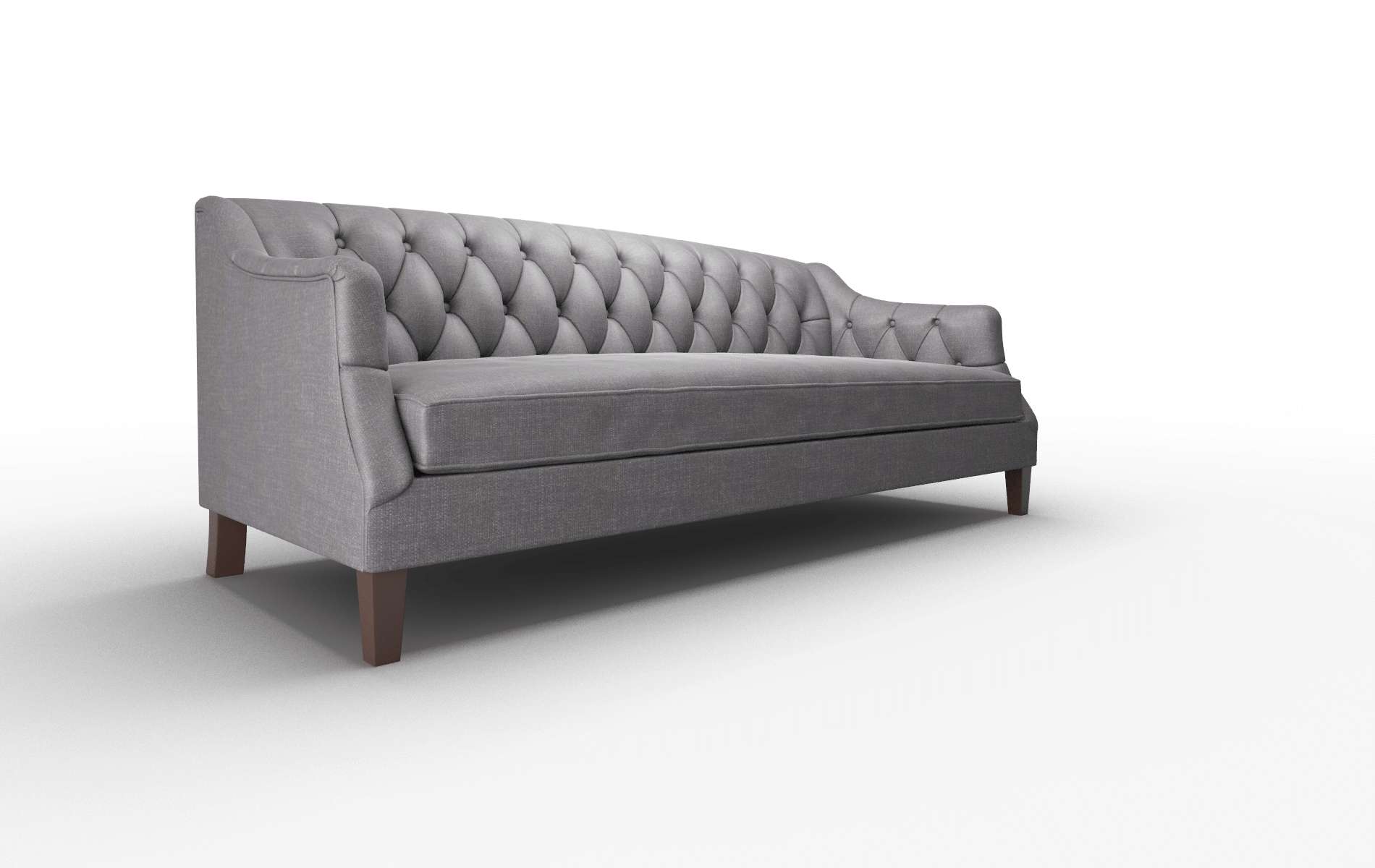 Shiraz Venus Onyx Sofa espresso legs 2