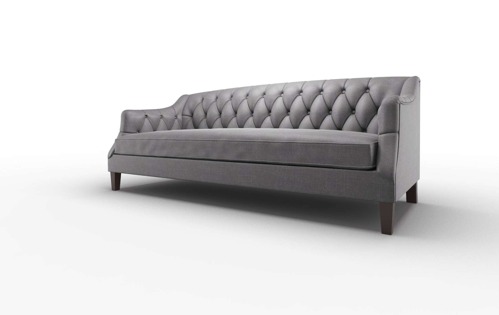 Shiraz Venus Onyx Sofa espresso legs 4