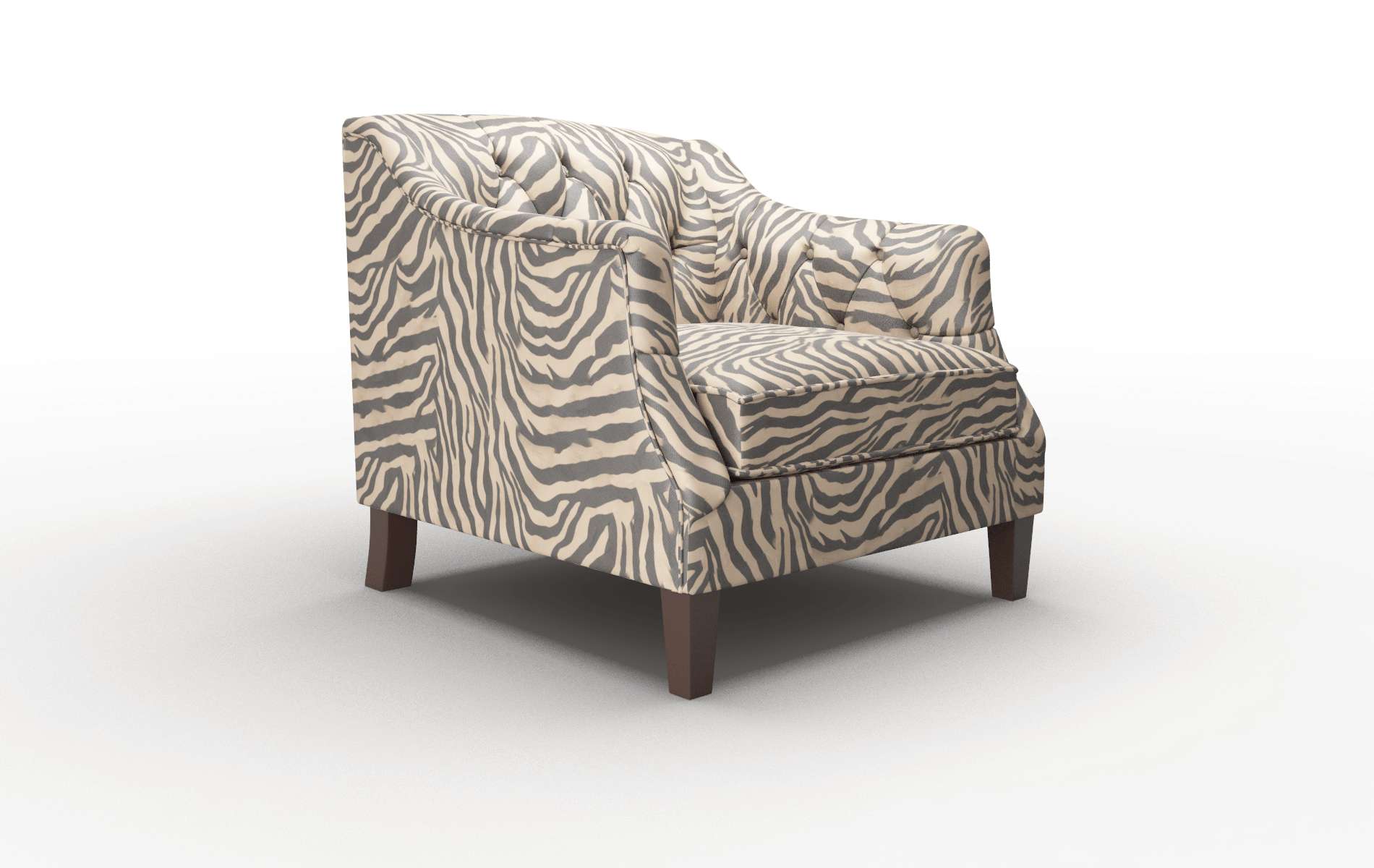 Shiraz Zambia Coffee Chair espresso legs 2