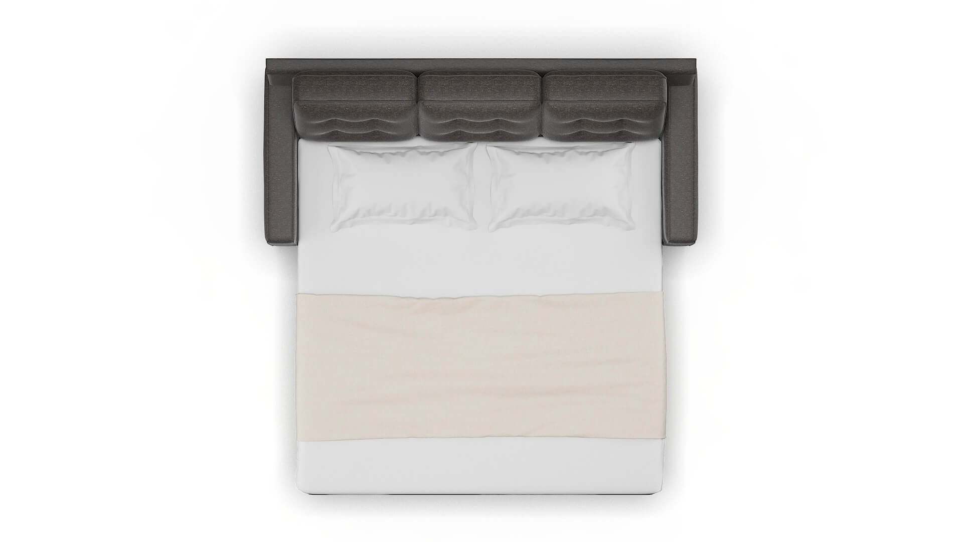 Alexandria Avenger Denim Sofa Sleeper Espresso legs 3