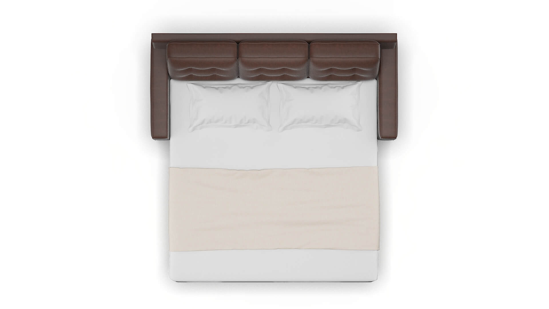 Alexandria Bella Espresso Sofa Sleeper Espresso legs 3