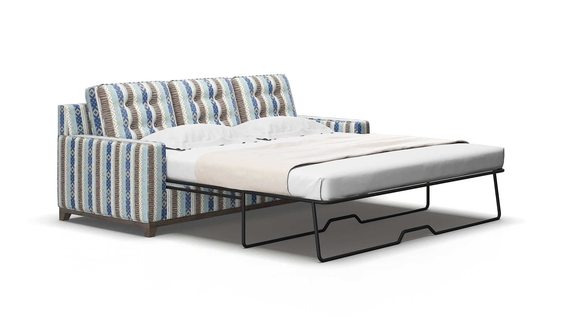 Alexandria Bodhi indigo Sofa sleeper Espresso Legs  2