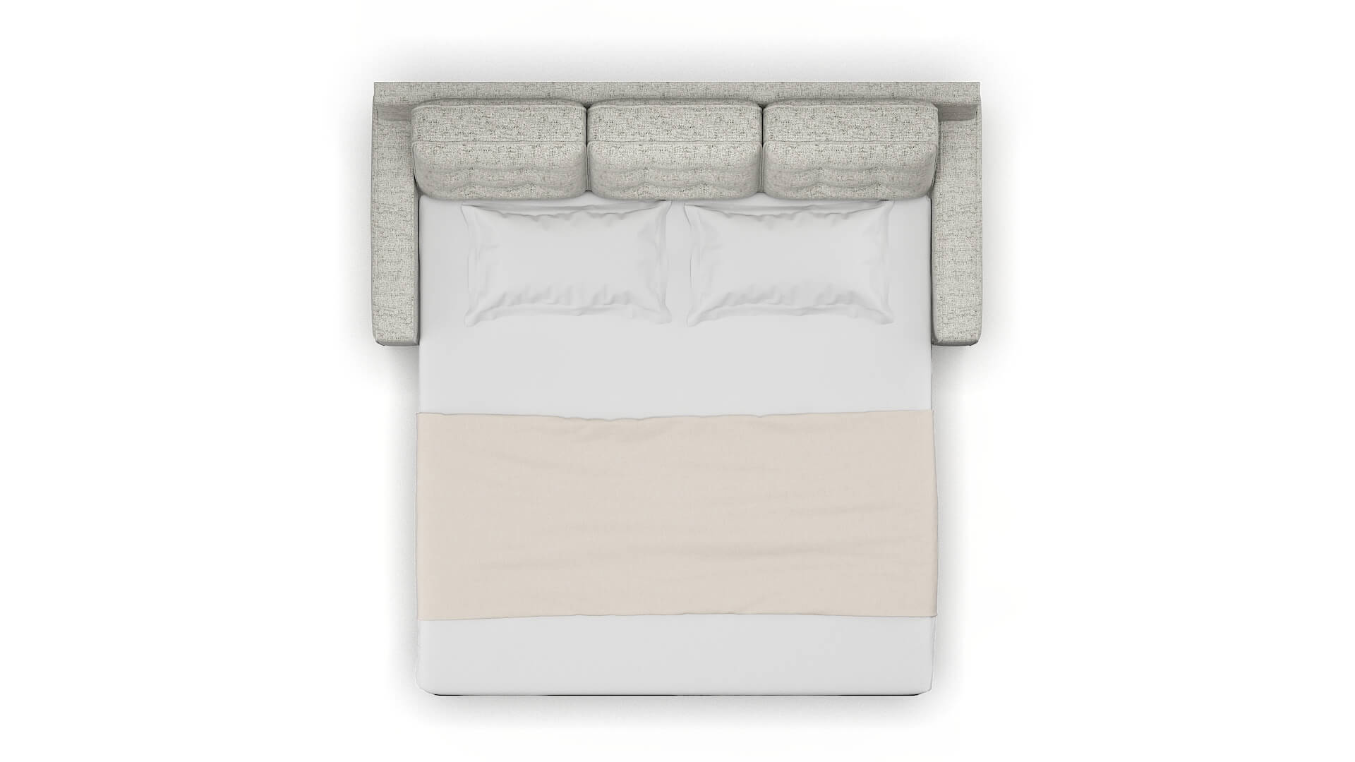 Alexandria Derby Ash Sofa Sleeper Espresso legs 3