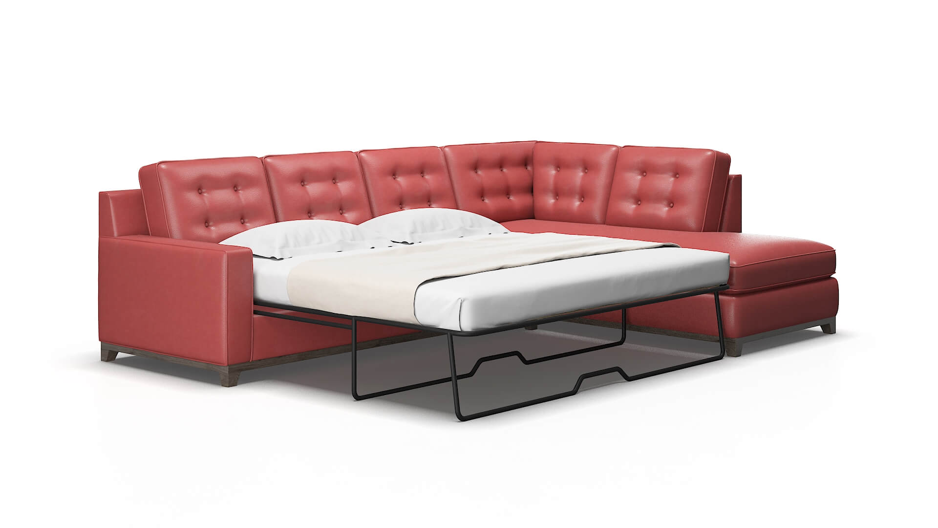 Alexandria Dillion cordovan Panel sleeper Espresso Legs  2