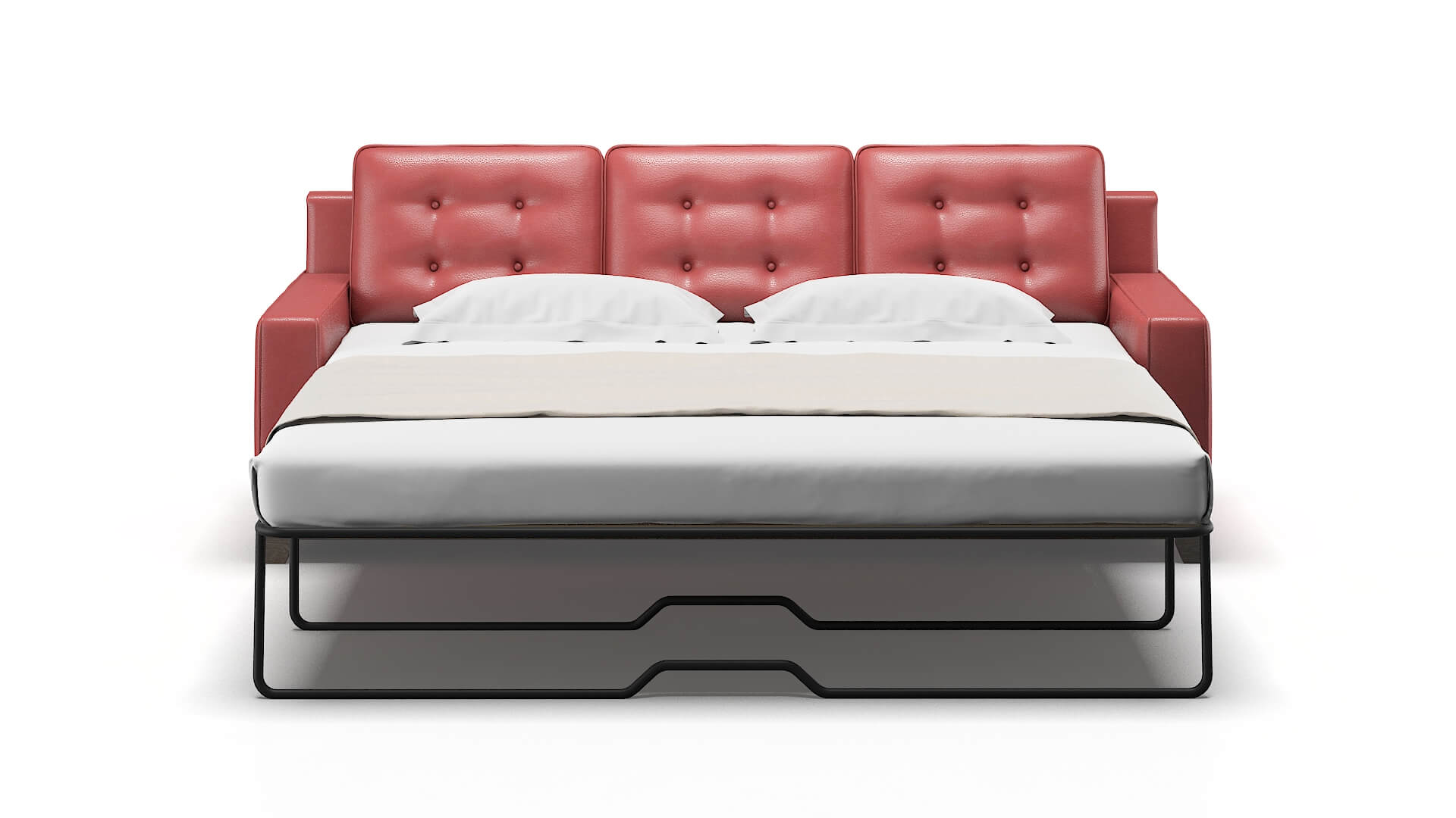 Alexandria Dillion Cordovan Sofa Sleeper Espresso legs 1