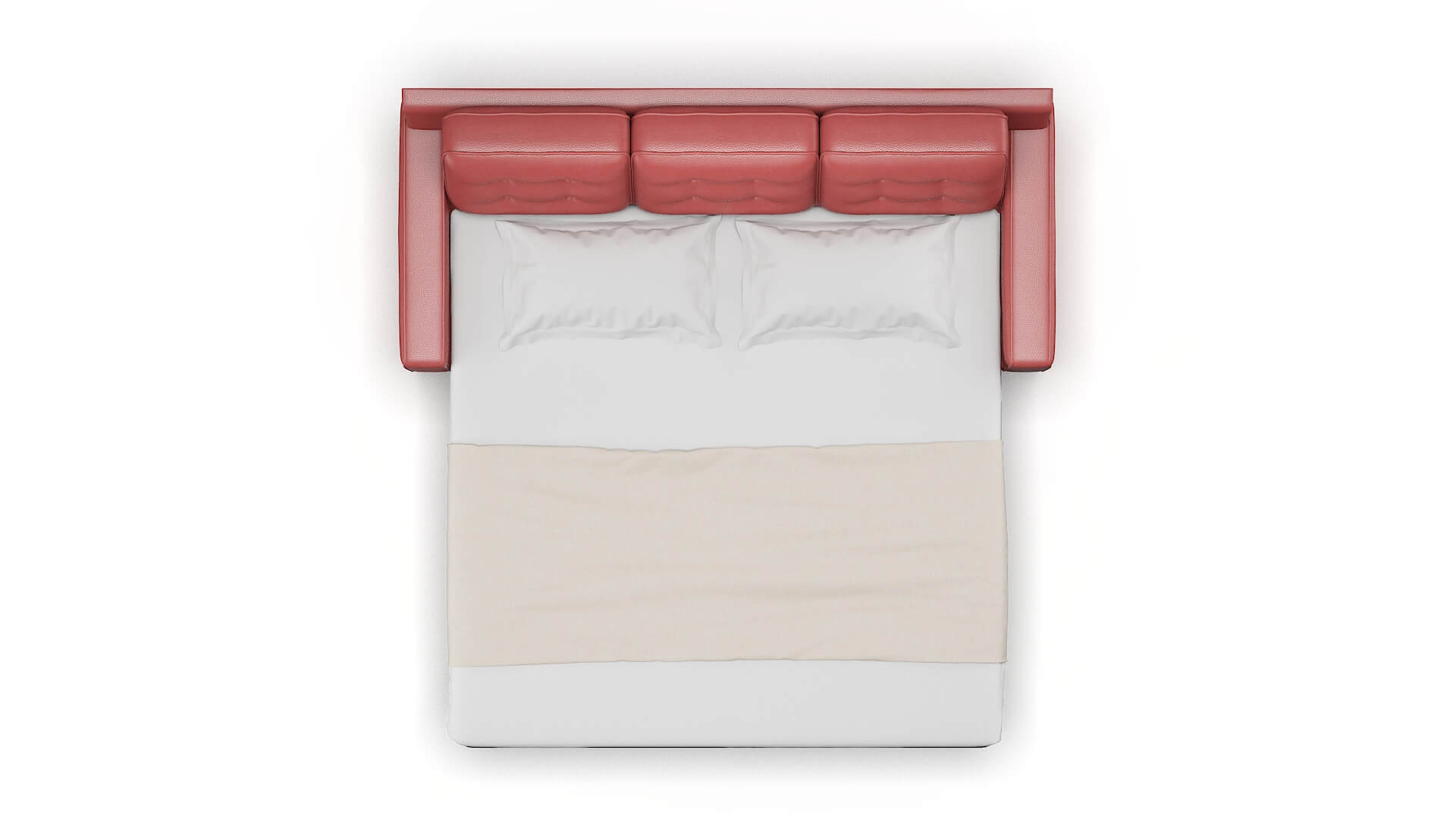 Alexandria Dillion Cordovan Sofa Sleeper Espresso legs 3