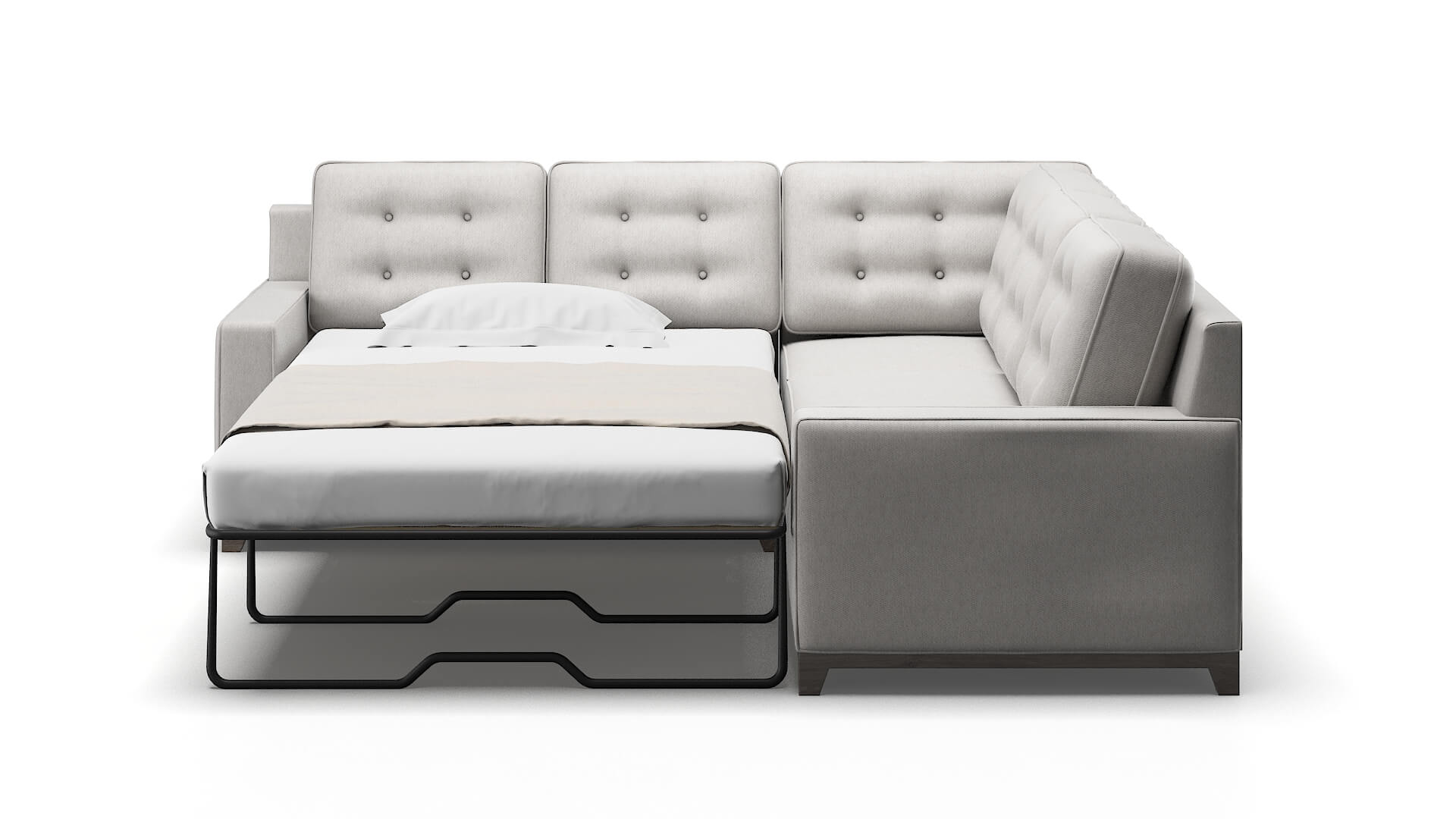 Alexandria Dream_d Sterling Sectional Sleeper Espresso legs 1