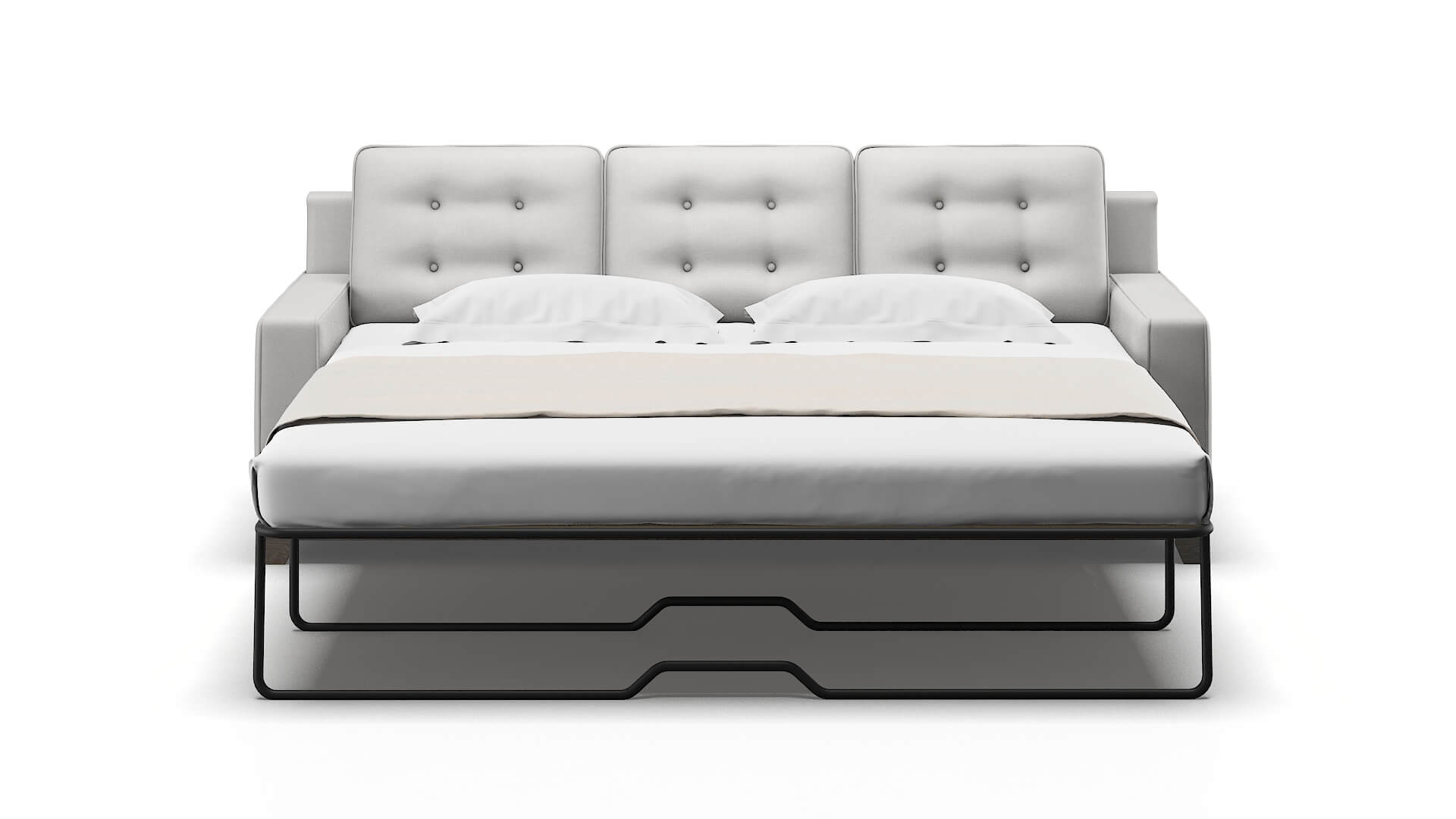 Alexandria Geo Sterling Sofa Sleeper Espresso legs 1
