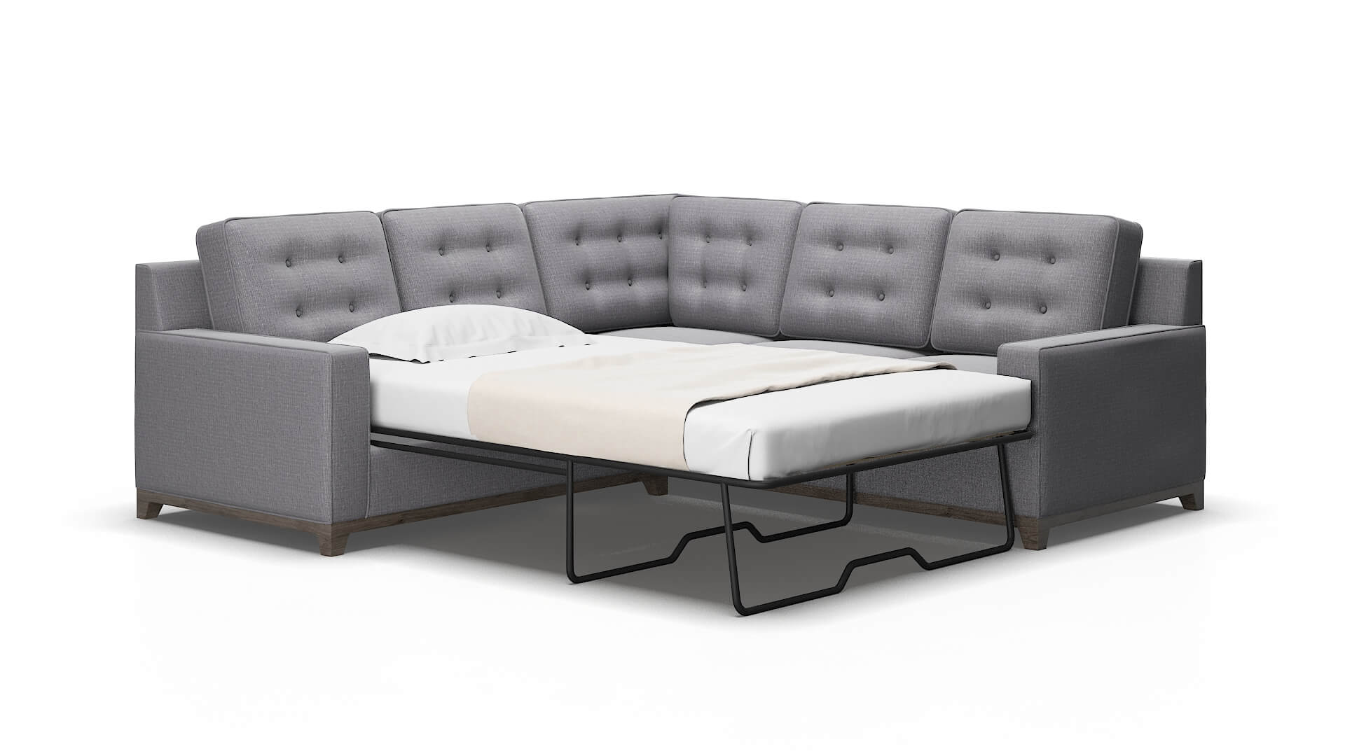 Alexandria Insight Denim Sectional Sleeper 2