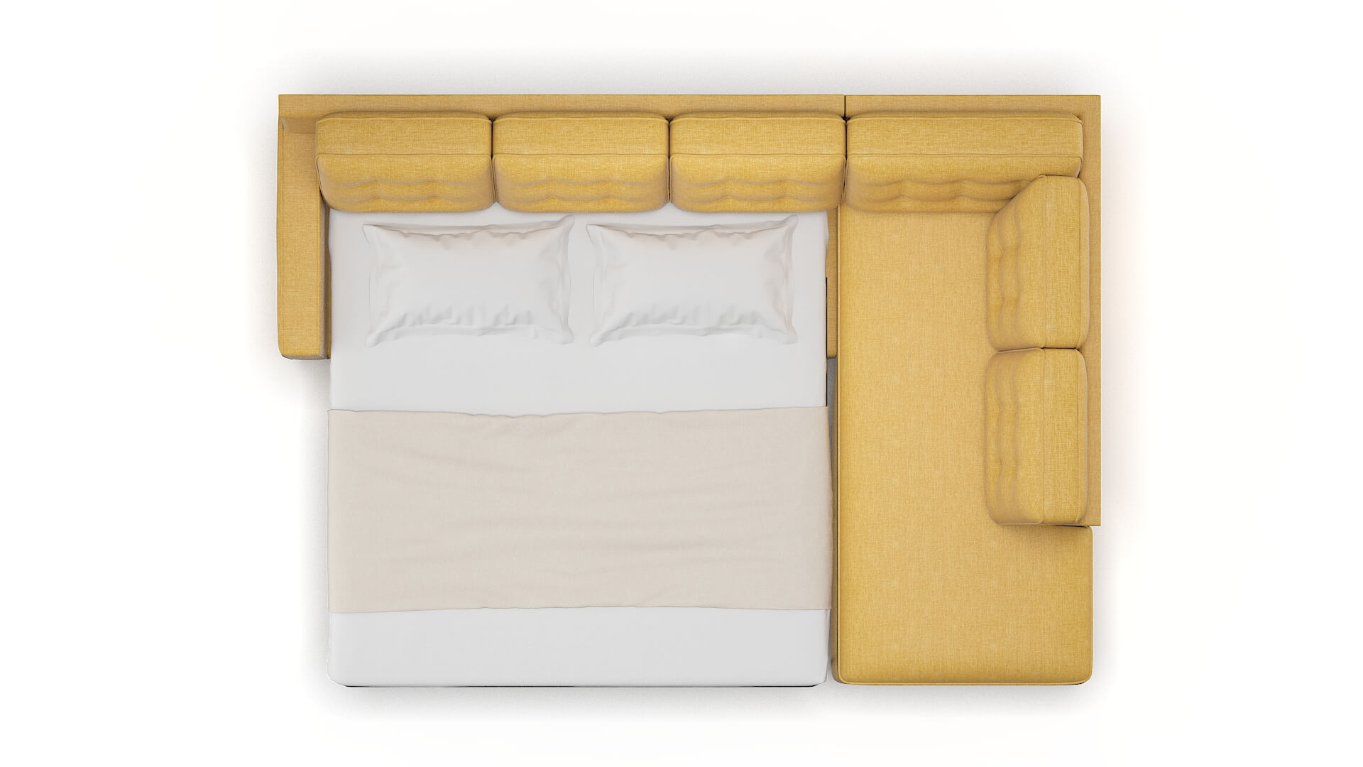 Alexandria Jade 400 Panel Sleeper Espresso legs 3