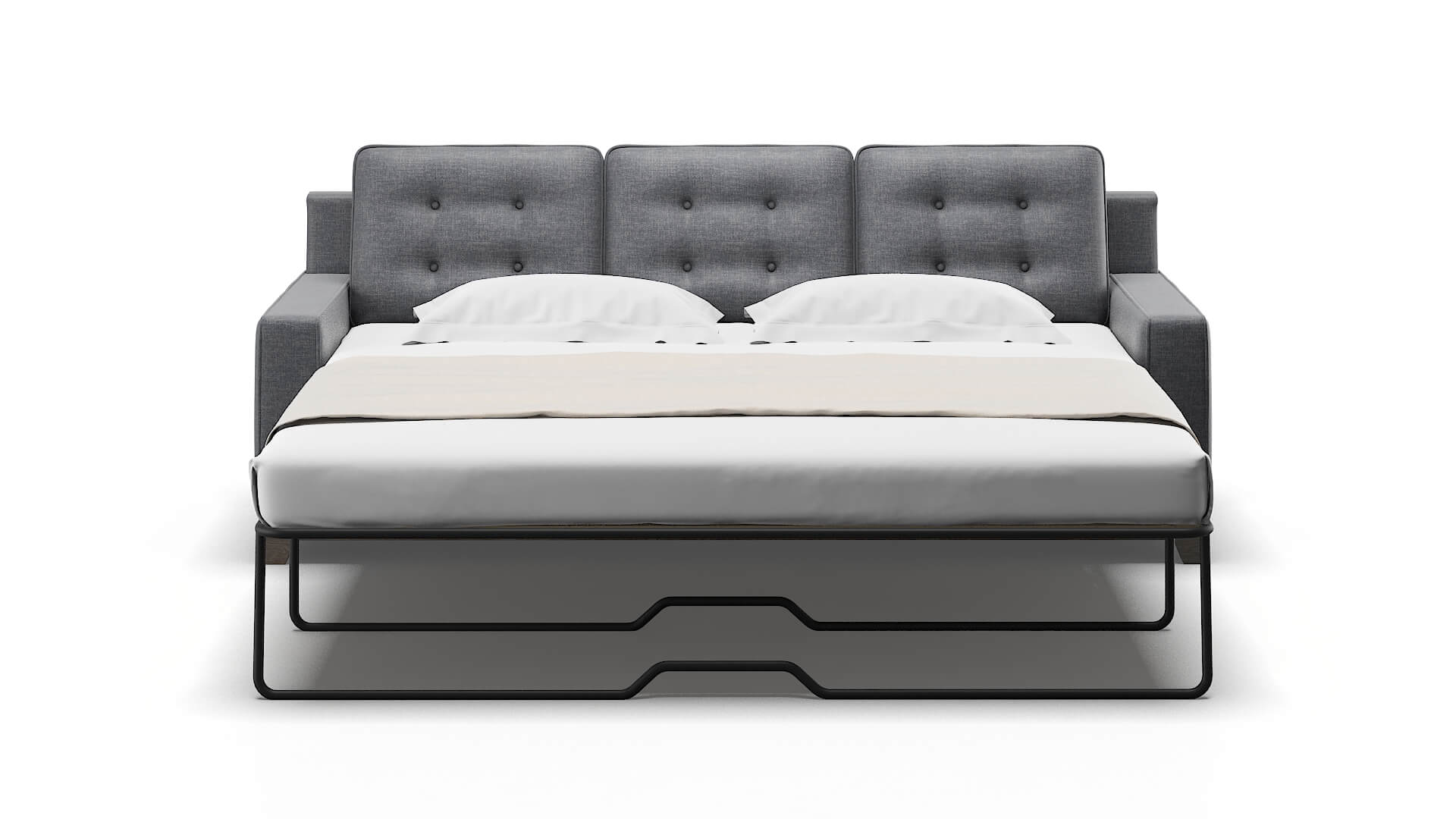 Alexandria Keylargo Graphite Sofa Sleeper Espresso legs 1