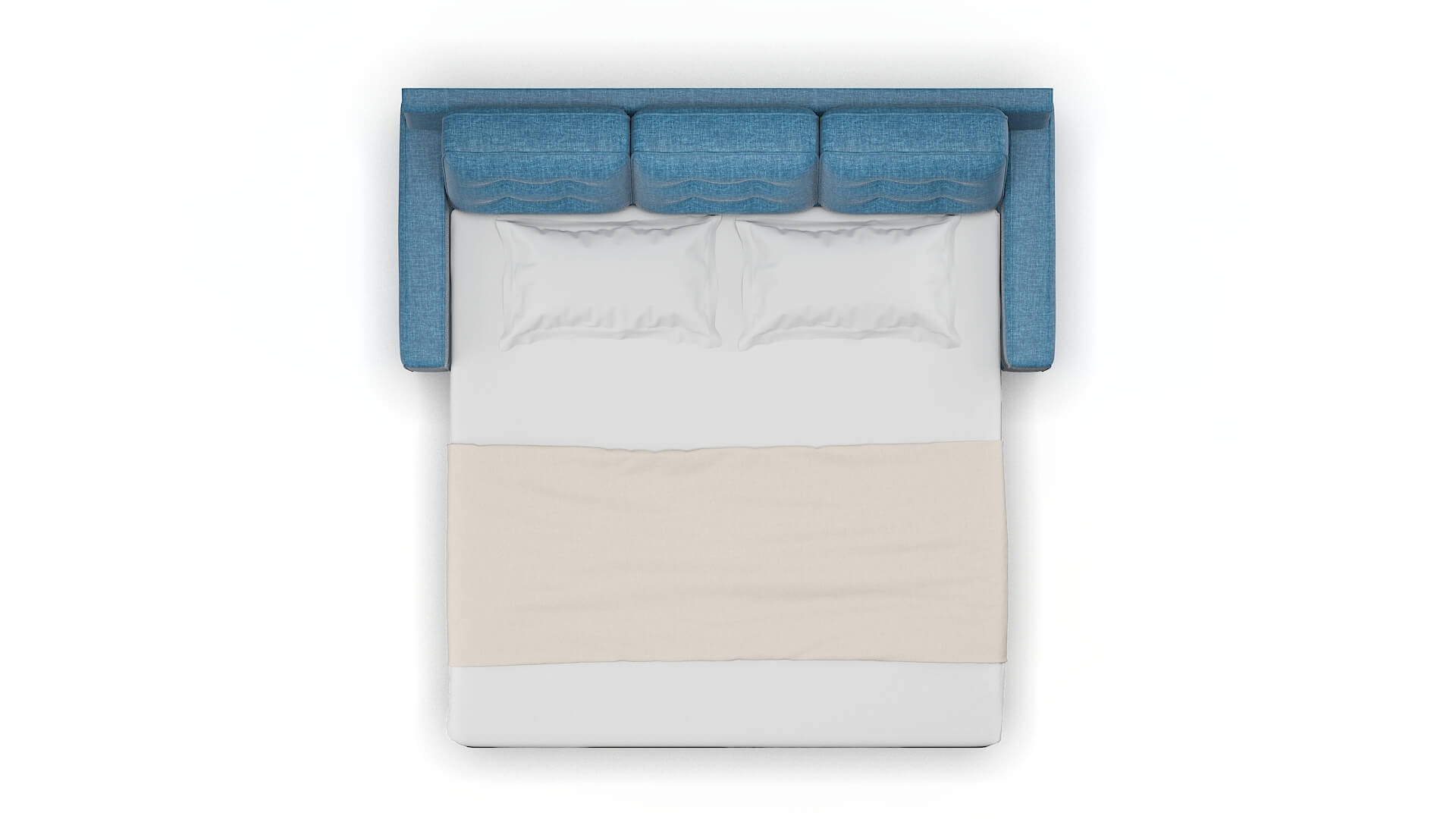 Alexandria Keylargo Ocean Sofa Sleeper Espresso legs 3