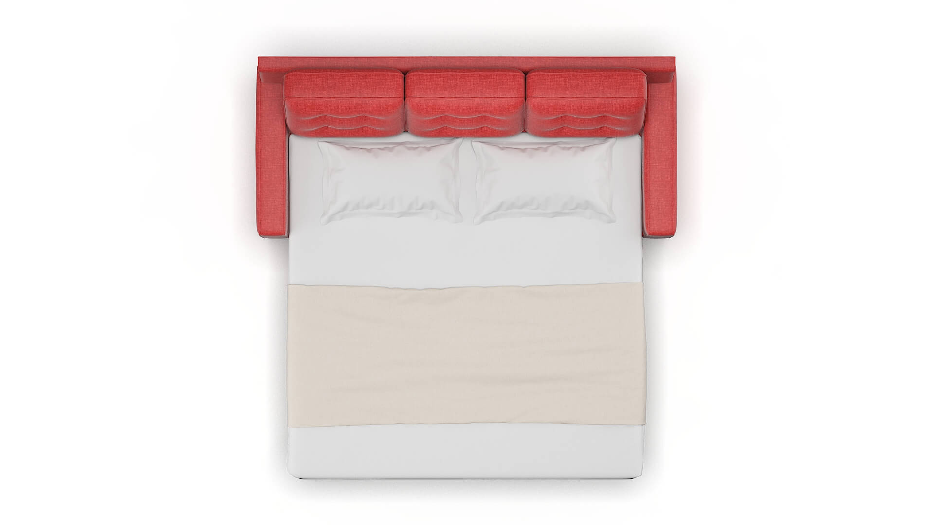 Alexandria Leslie Poppy Sofa Sleeper Espresso legs 3