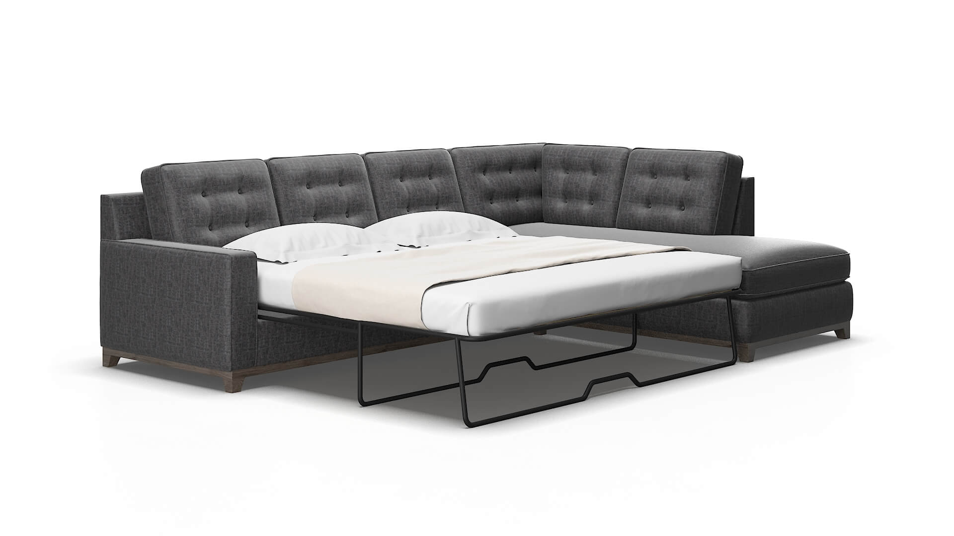 Alexandria Marcy baltic Panel sleeper Espresso Legs  2