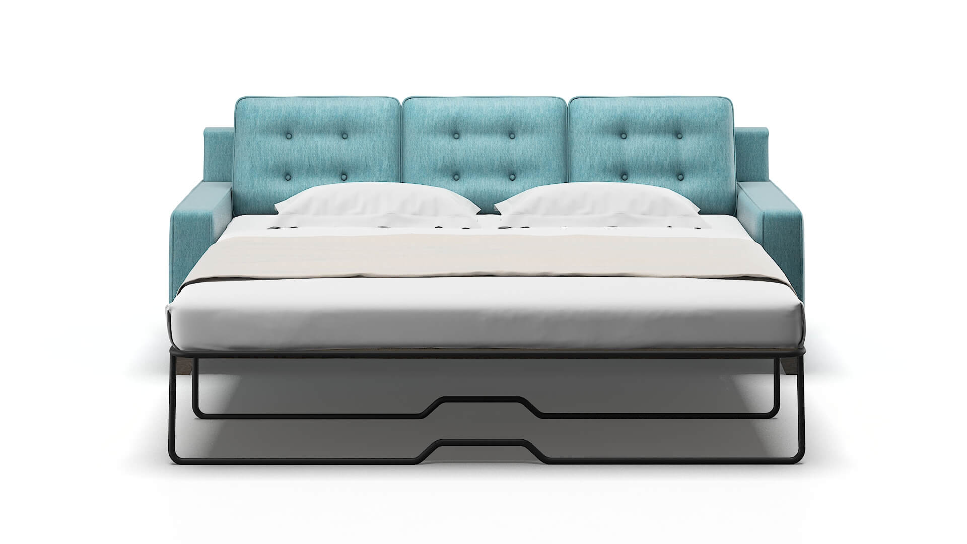 Alexandria Naples Pool Sofa Sleeper Espresso legs 1