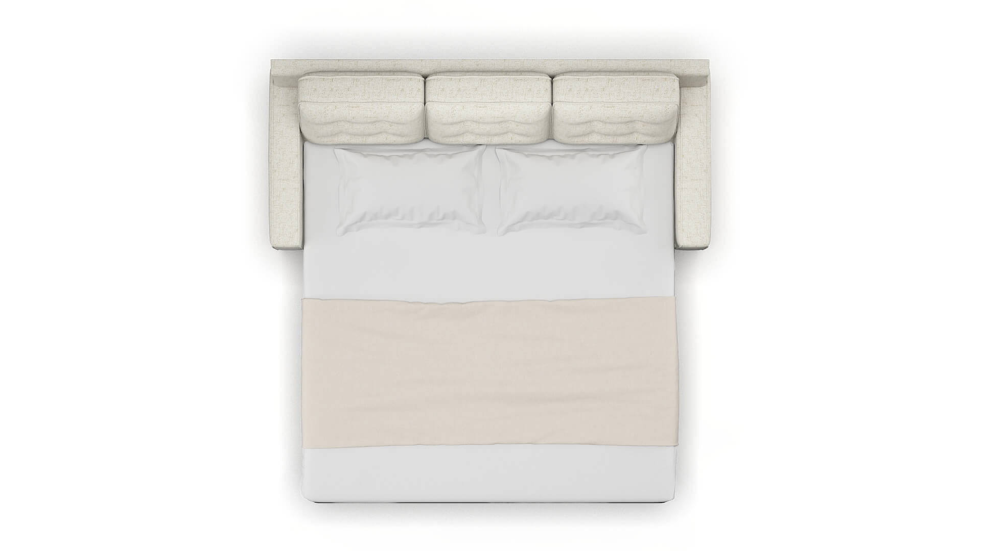 Alexandria Oceanside Birch Sofa Sleeper Espresso legs 3