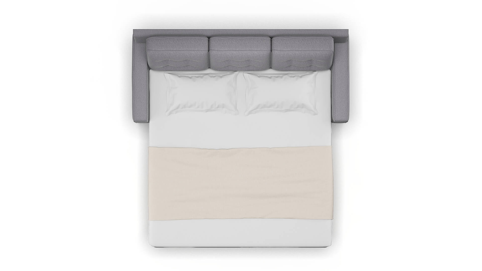 Alexandria Parker Ash Sofa Sleeper Espresso legs 3