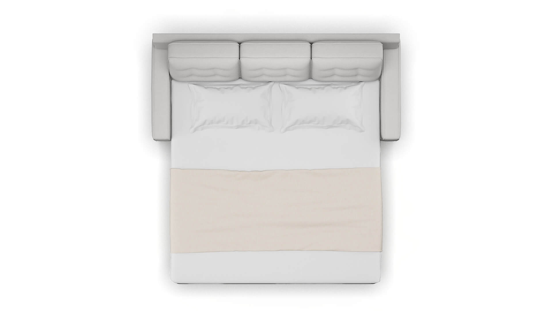 Alexandria Prisma Steam Sofa Sleeper Espresso legs 3