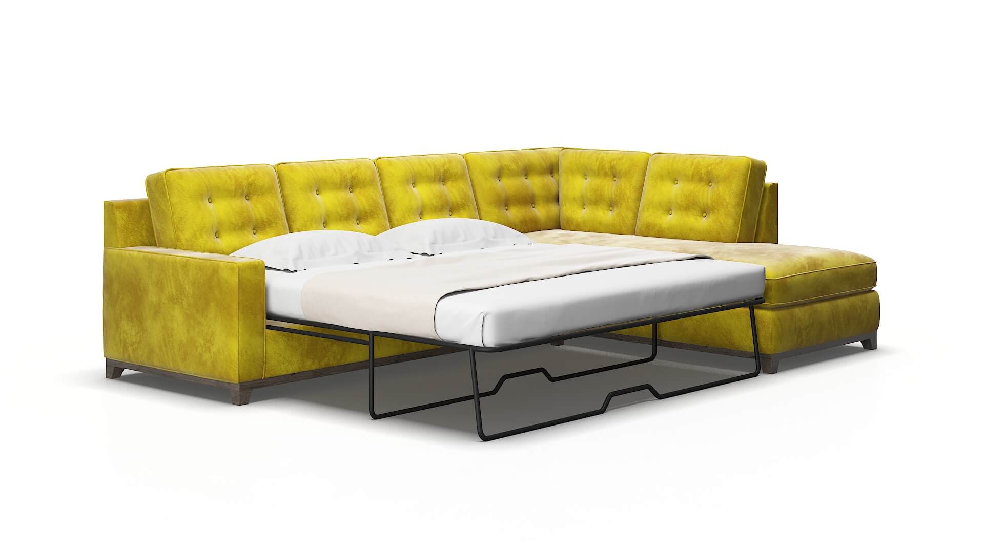 Alexandria Quartz 402 Panel Sleeper Espresso legs 2