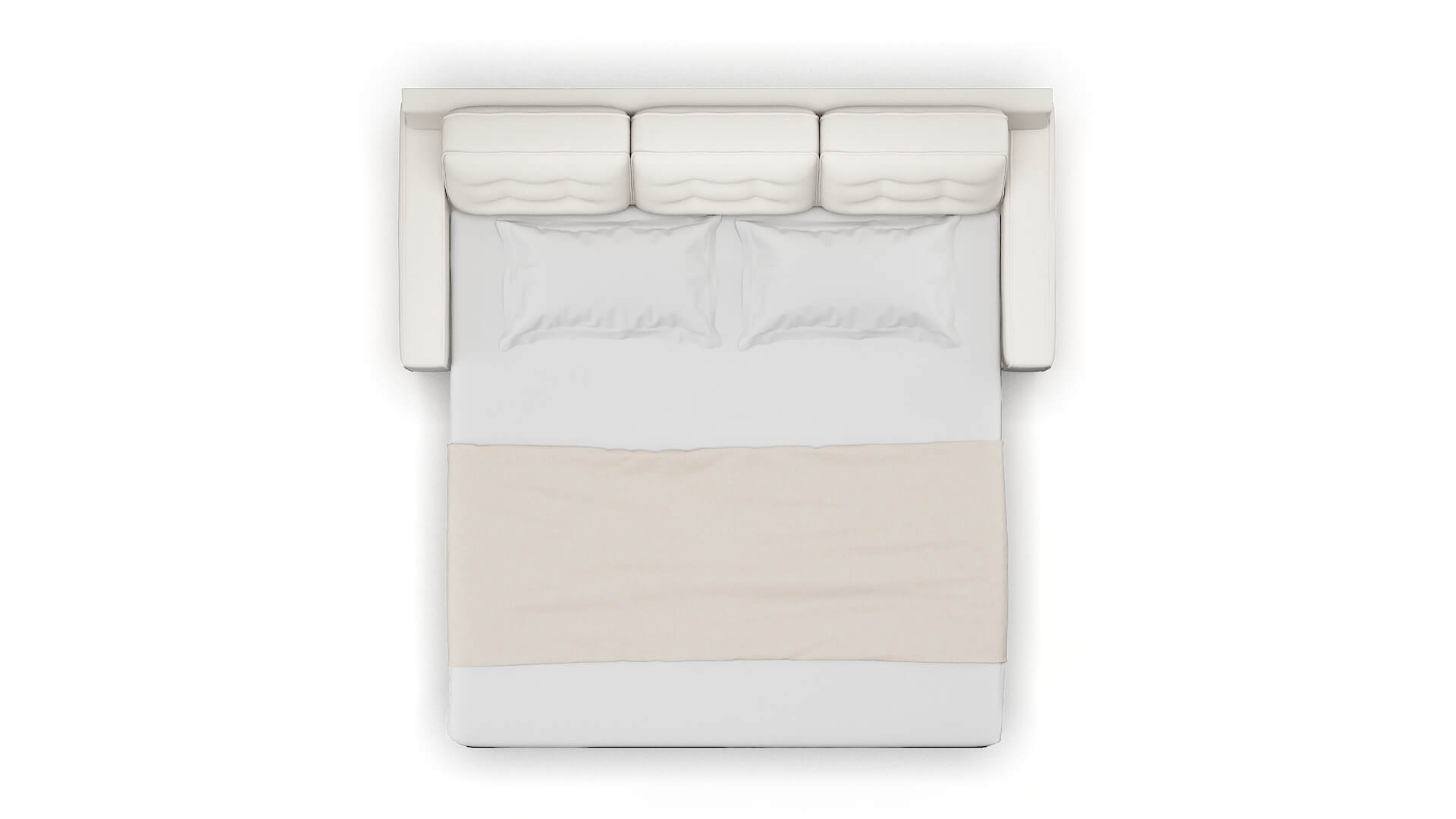 Alexandria Redondo Pearl Sofa Sleeper Espresso legs 3