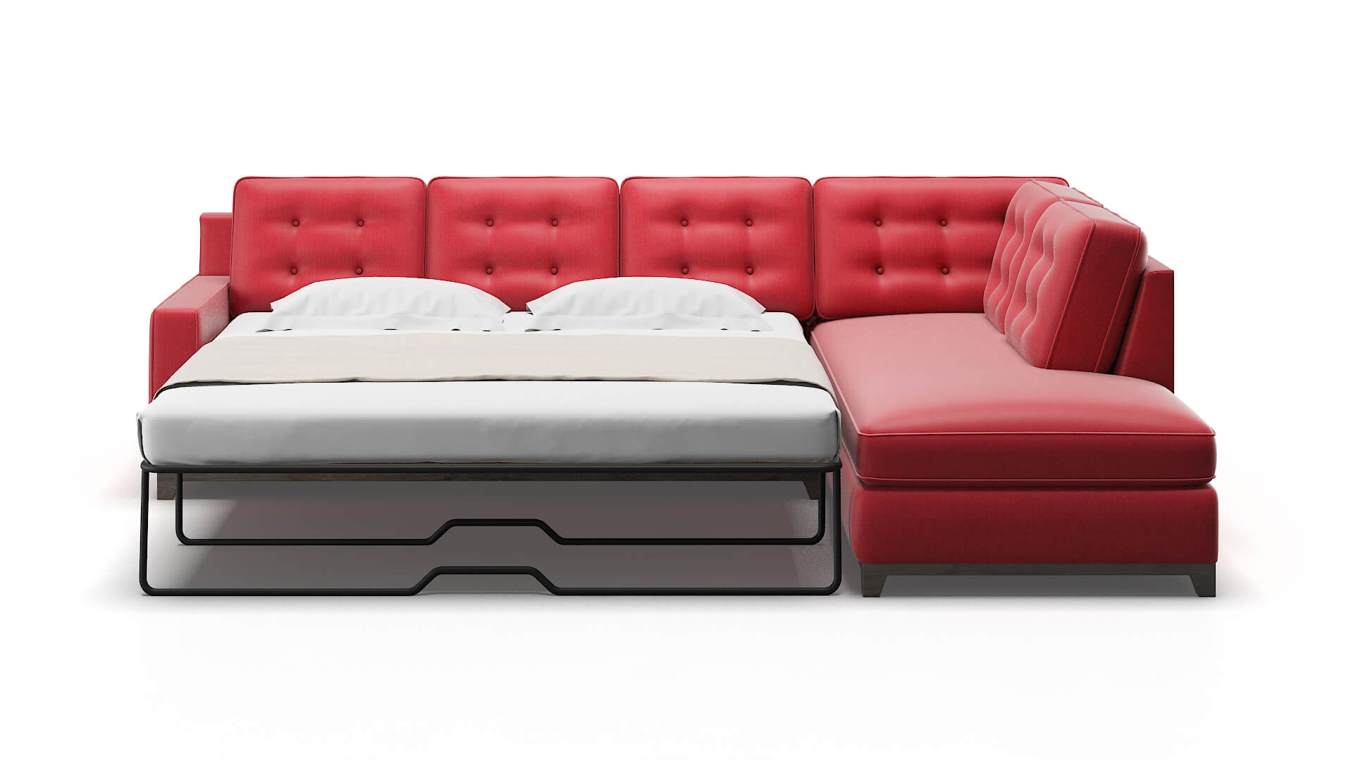 Alexandria Sorrento Berry Panel Sleeper Espresso legs 1