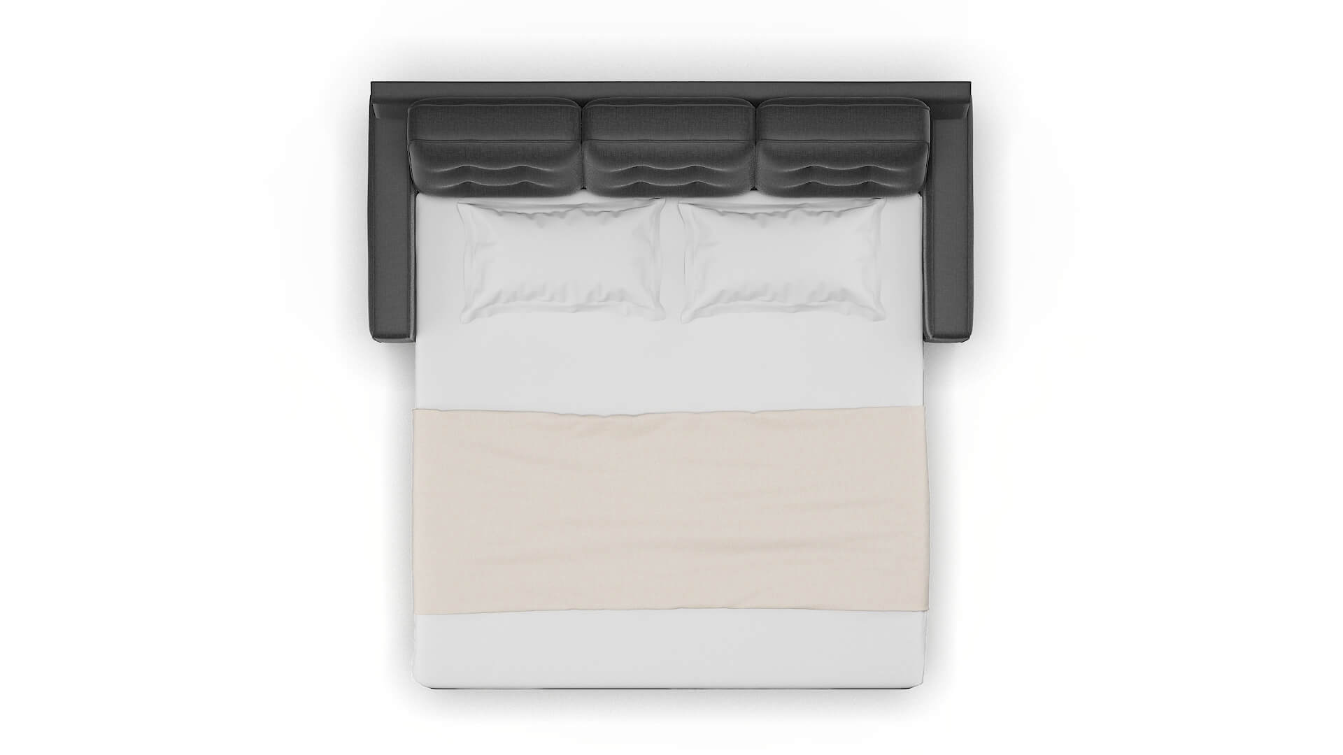 Alexandria Sosoftness 54 Sofa Sleeper Espresso legs 3