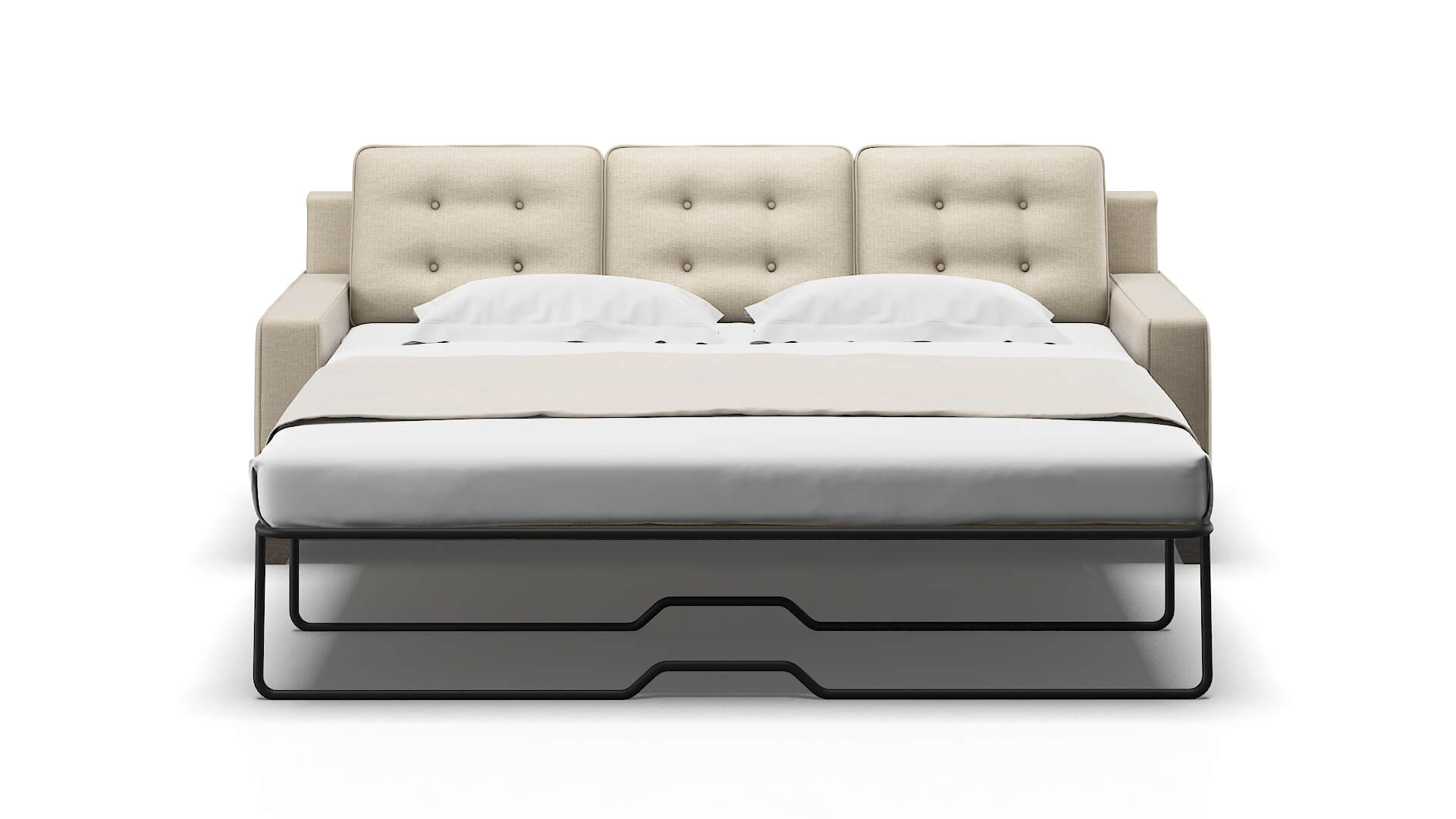 Alexandria Urban_d Silver Sofa Sleeper Espresso legs 1