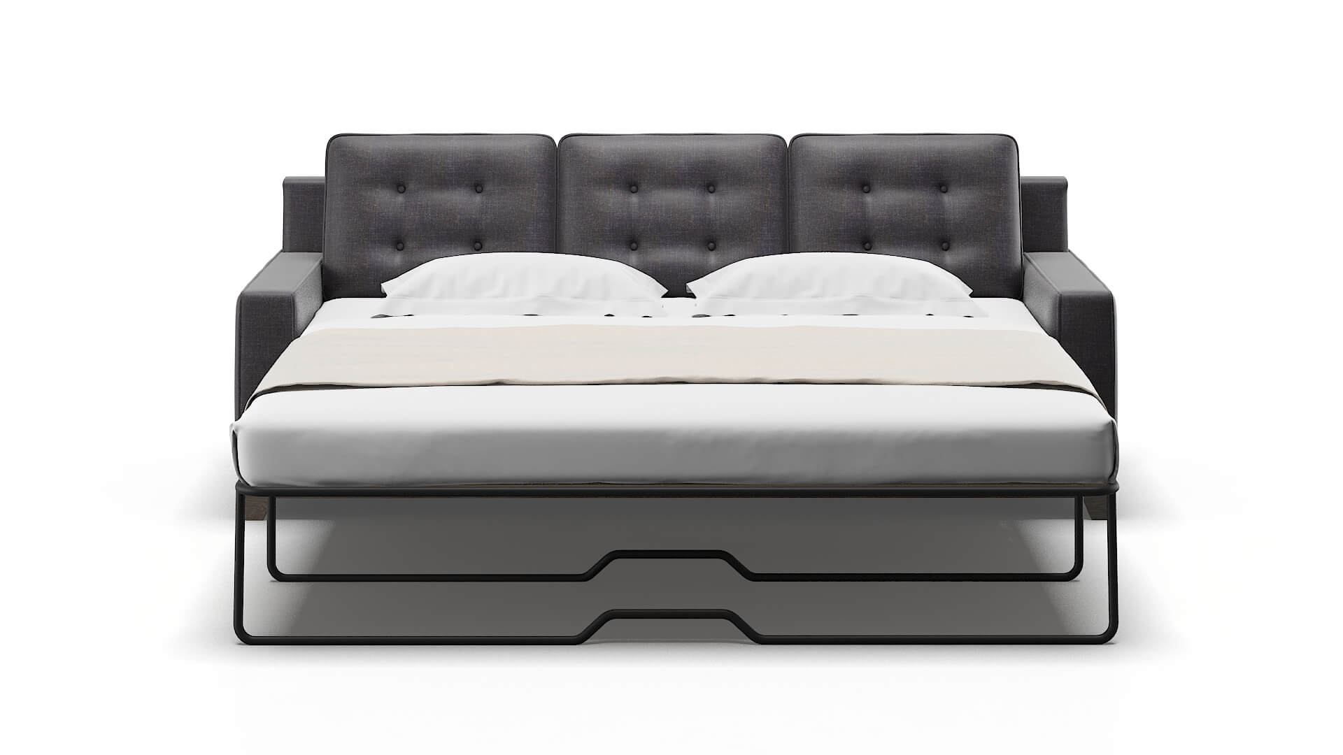 Alexandria Venus Onyx Sofa Sleeper Espresso legs 1