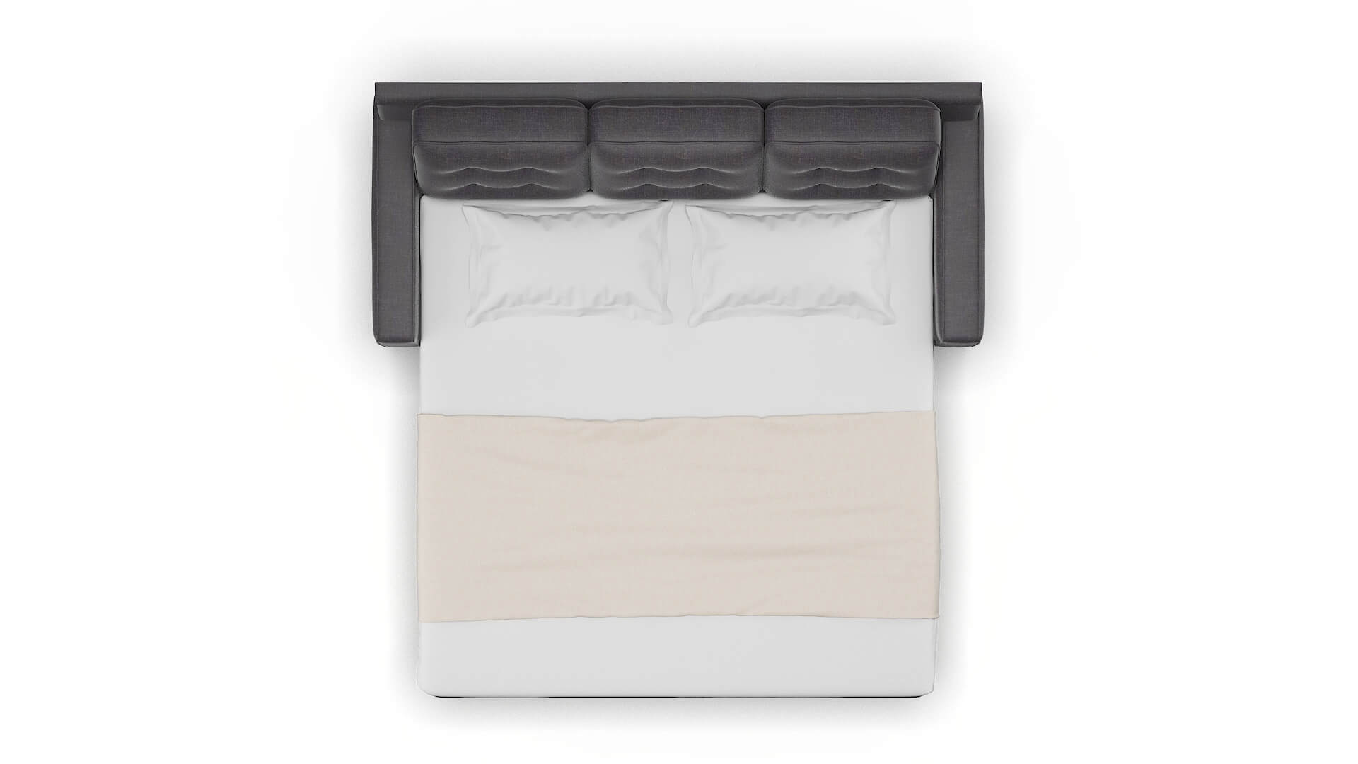 Alexandria Venus Onyx Sofa Sleeper Espresso legs 3