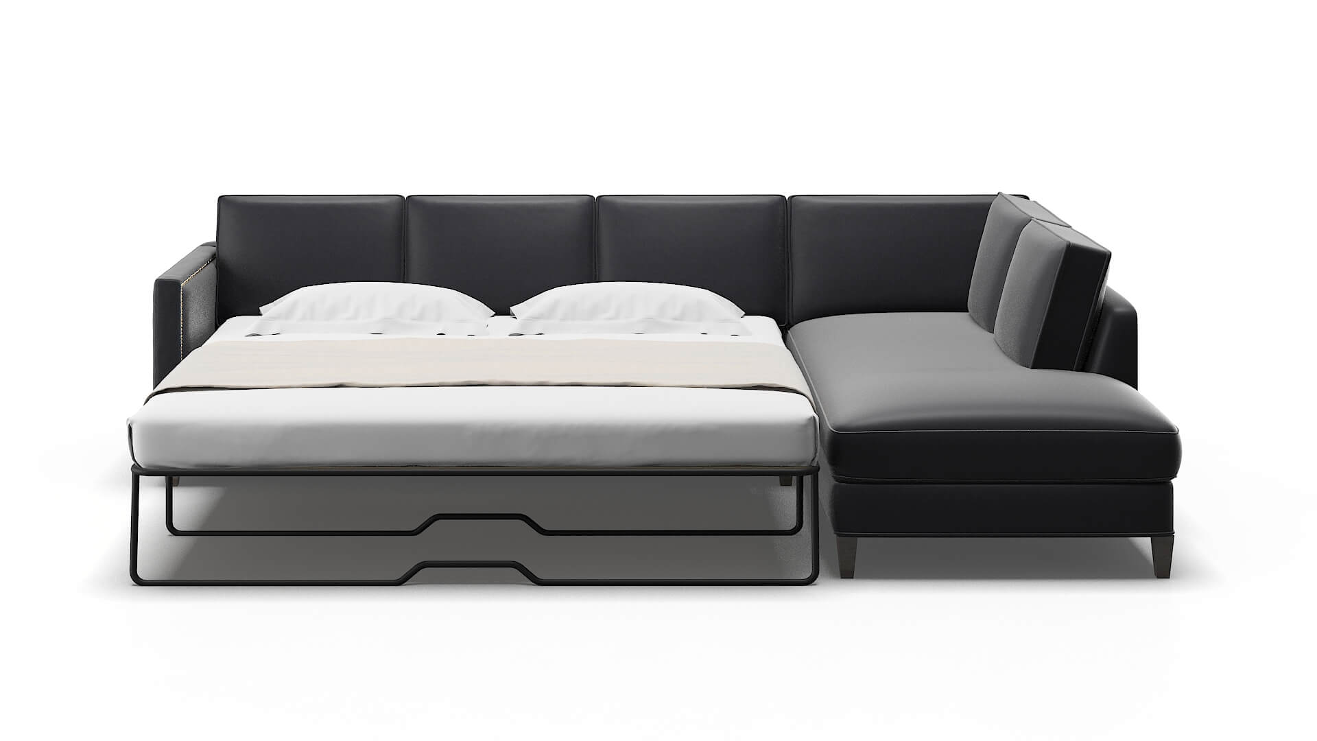 Alps Atlas_plz Navy Panel Sleeper Espresso legs 1