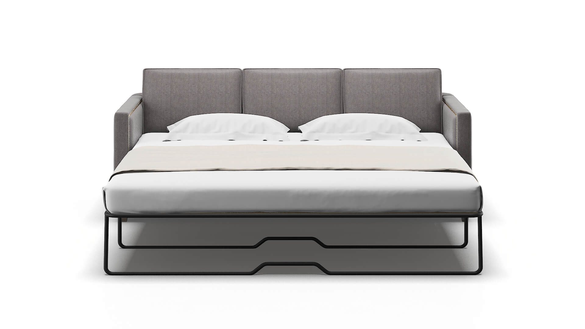 Alps Atlas_plz Silver Sofa Sleeper Espresso legs 1