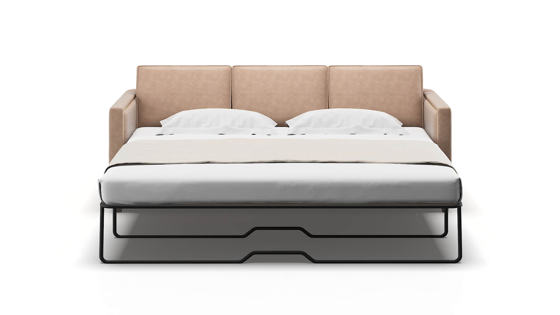 Alps Bella Cocoa Sofa Sleeper Espresso legs 1