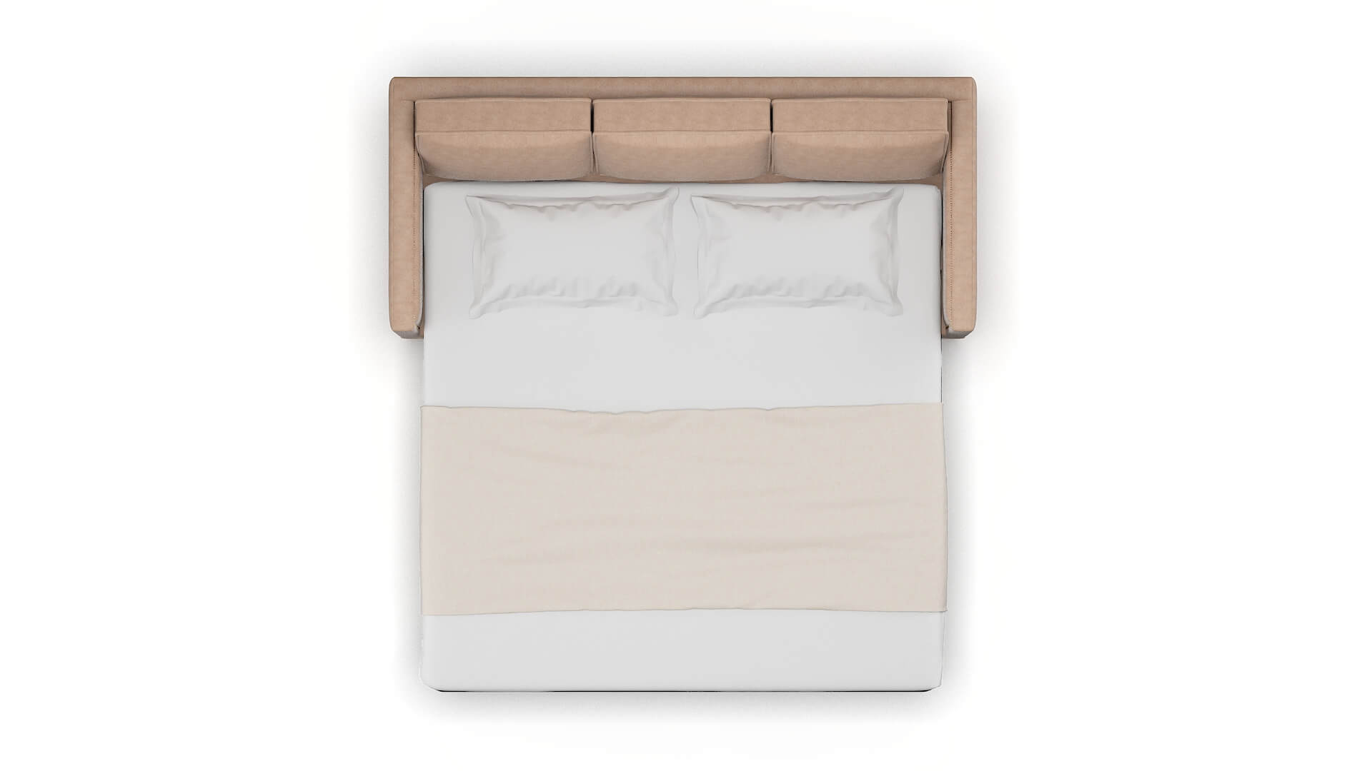 Alps Bella Cocoa Sofa Sleeper Espresso legs 3