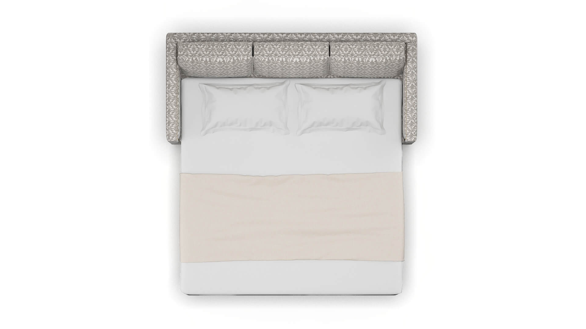 Alps Bergamo Dove Sofa Sleeper Espresso legs 3