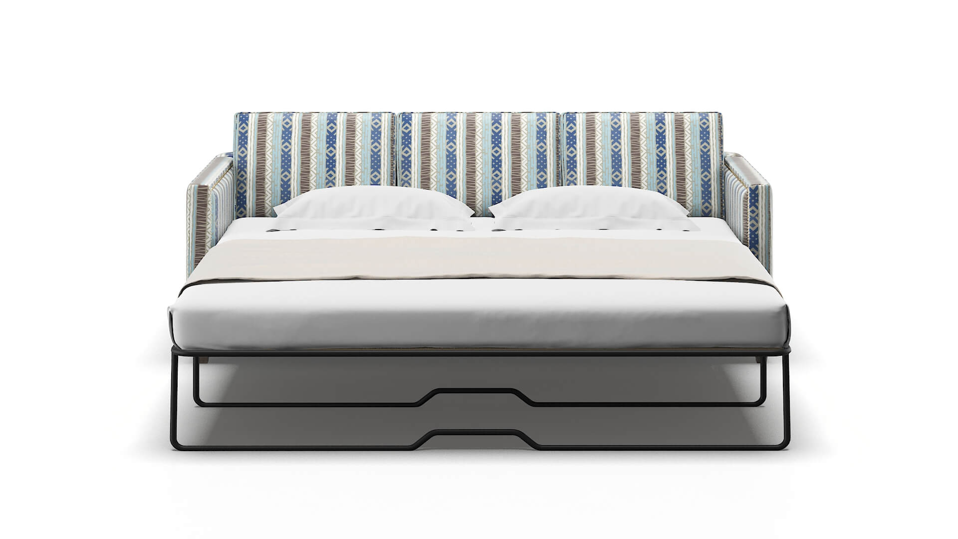 Alps Bodhi Indigo Sofa Sleeper Espresso legs 1