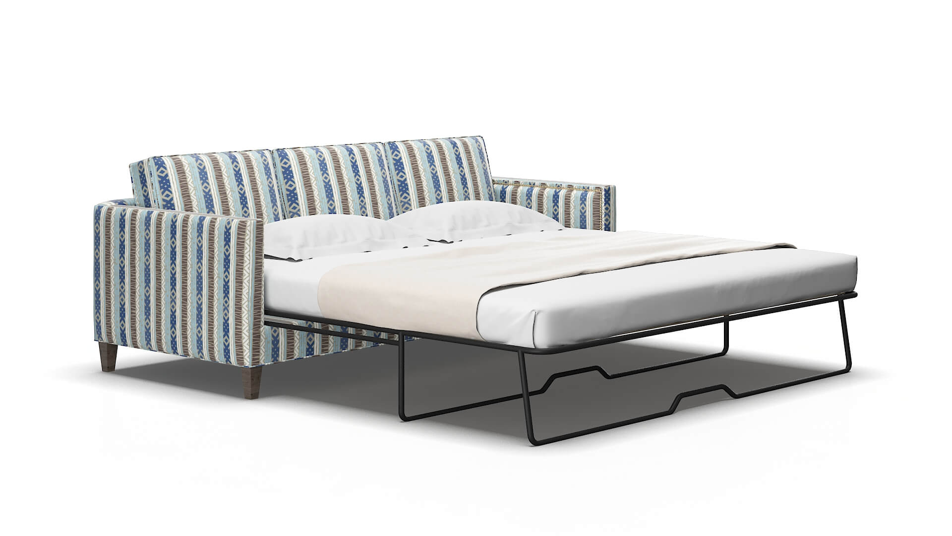 Alps Bodhi indigo Sofa sleeper Espresso Legs  2