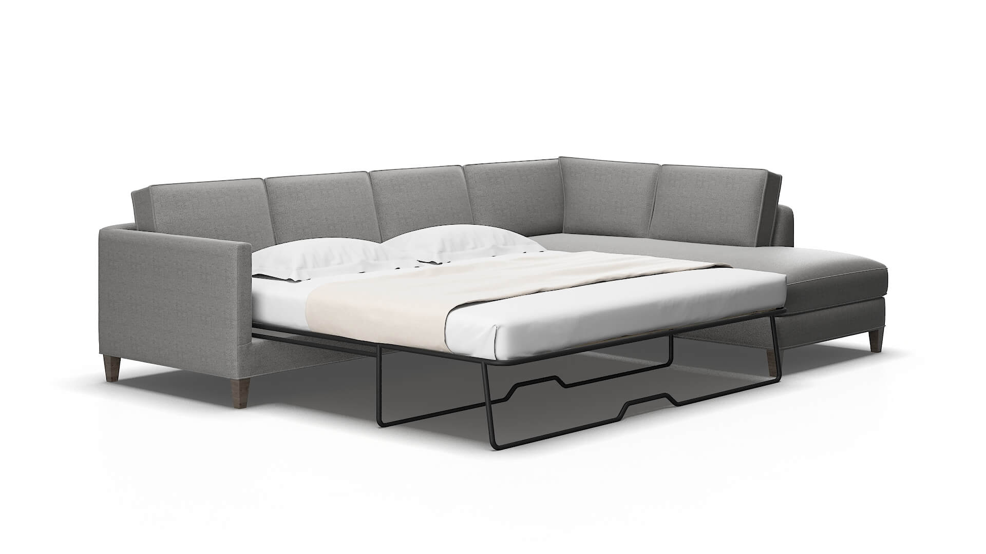 Alps Catalina Steel Panel Sleeper Espresso legs 2