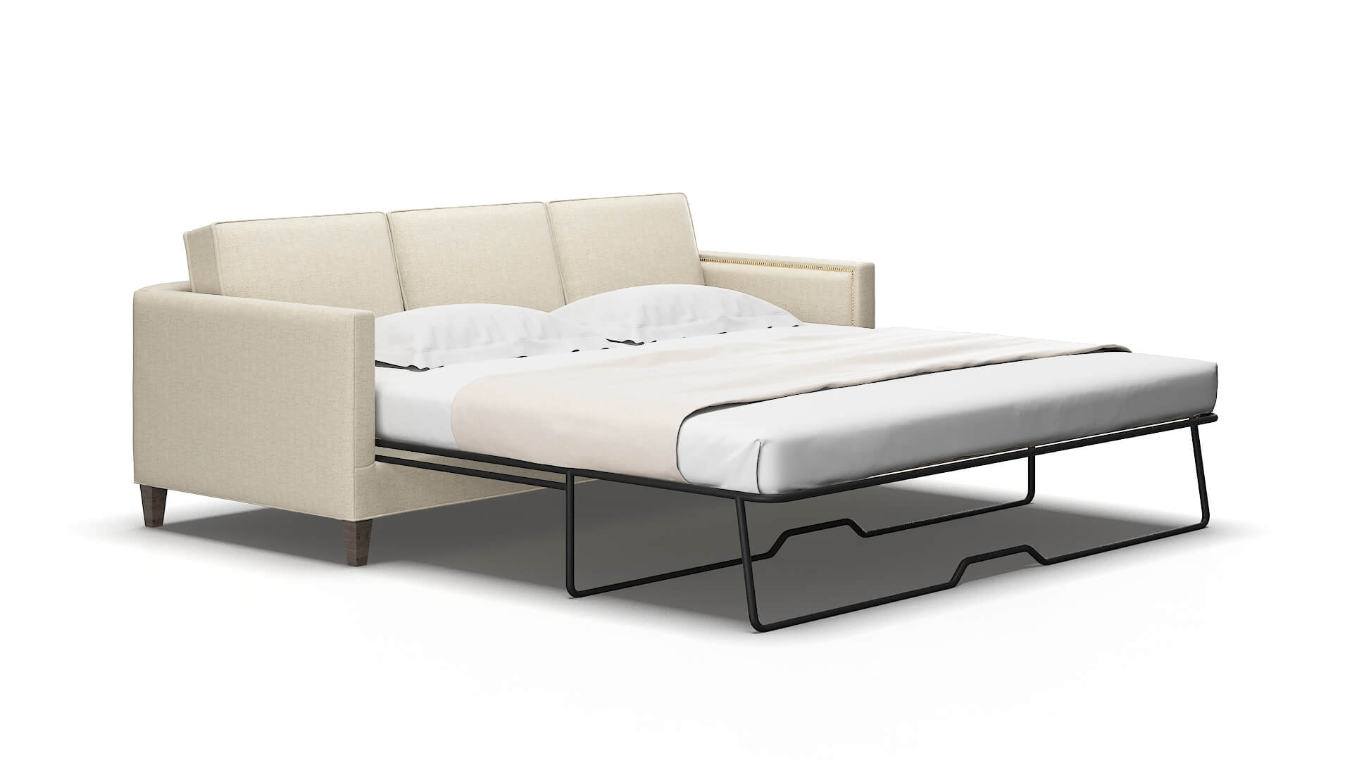 Alps Catalina Wheat Sofa Sleeper Espresso legs 2
