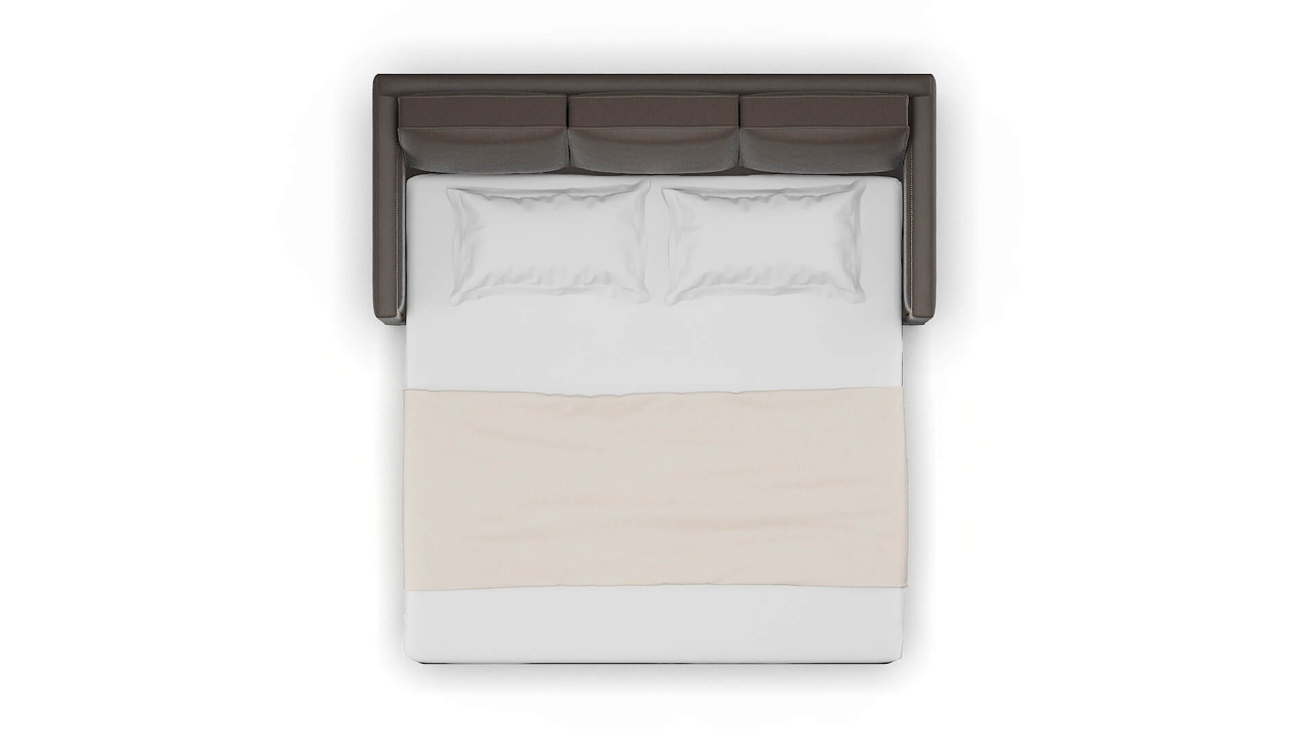 Alps Cosmo Chocolate Sofa Sleeper Espresso legs 3