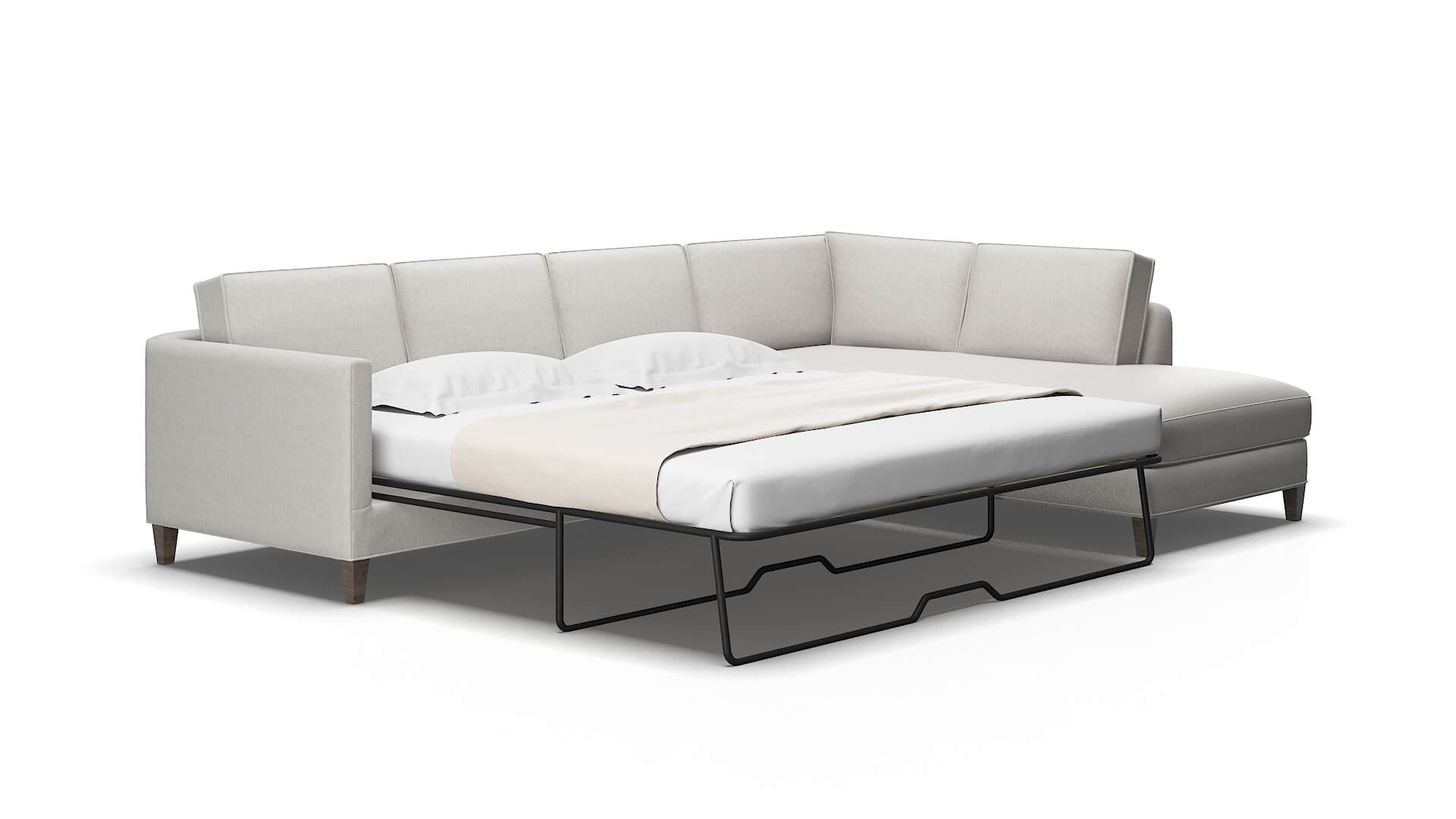 Alps Cosmo silver Panel sleeper Espresso Legs  2